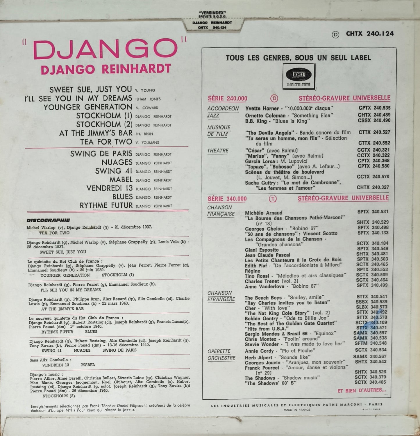 DJANGO REINHARDT - Django