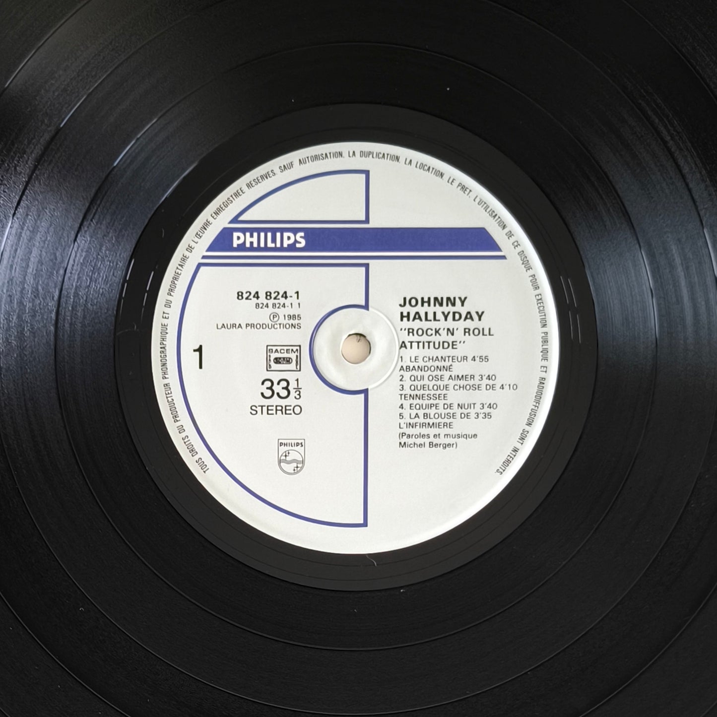 JOHNNY HALLYDAY - Rock'N'Roll Attitude