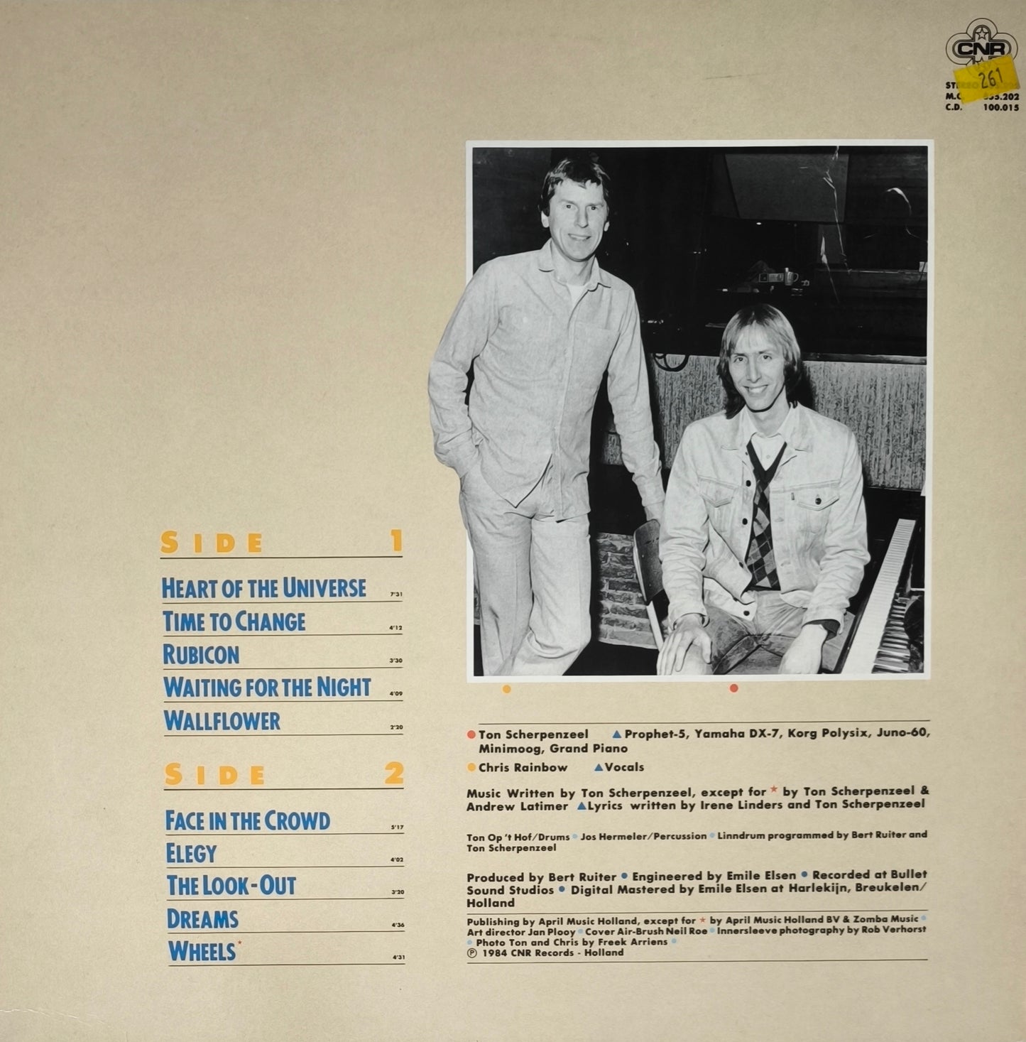 TON SCHERPENZEEL - Heart Of The Universe