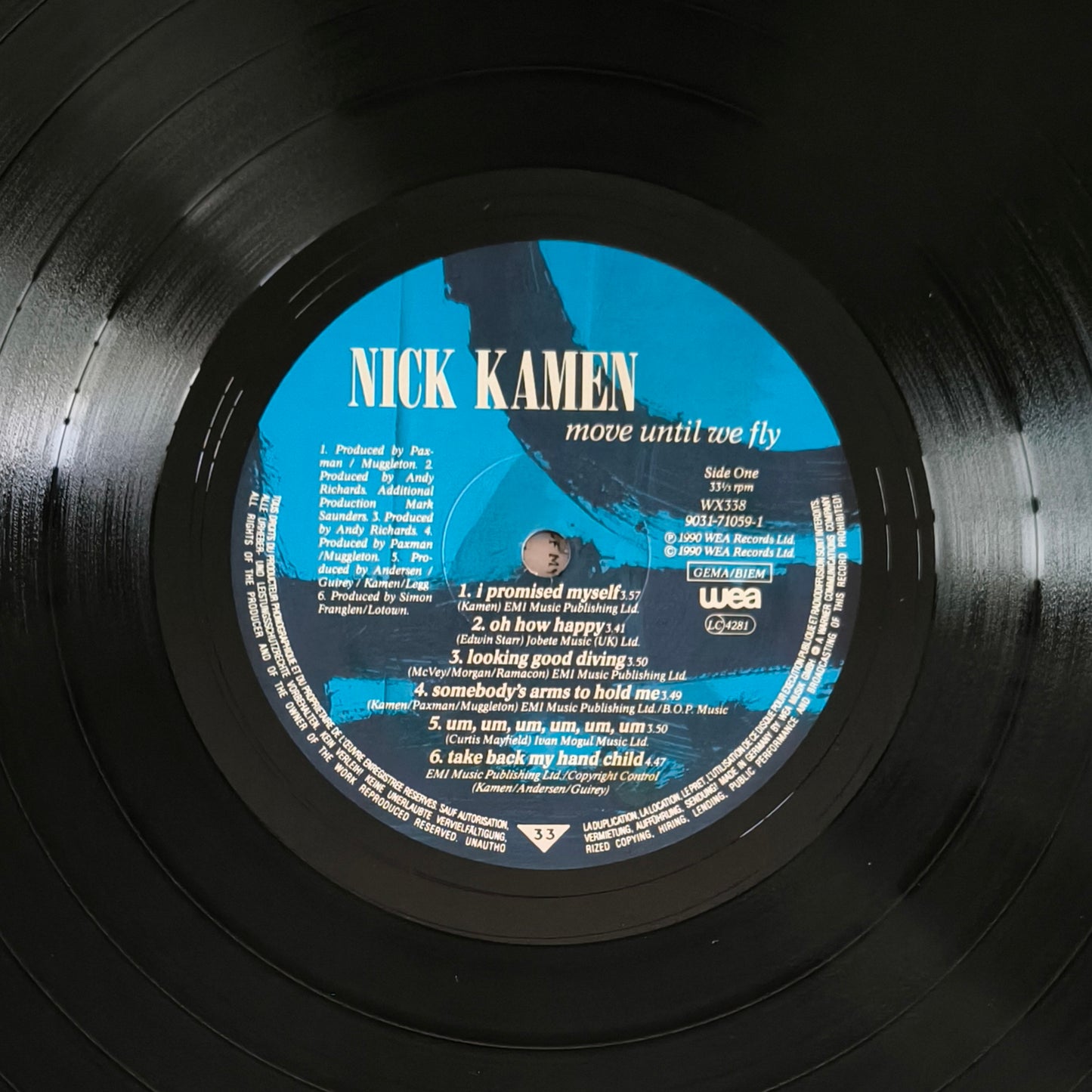 NICK KAMEN - Move Until We Fly