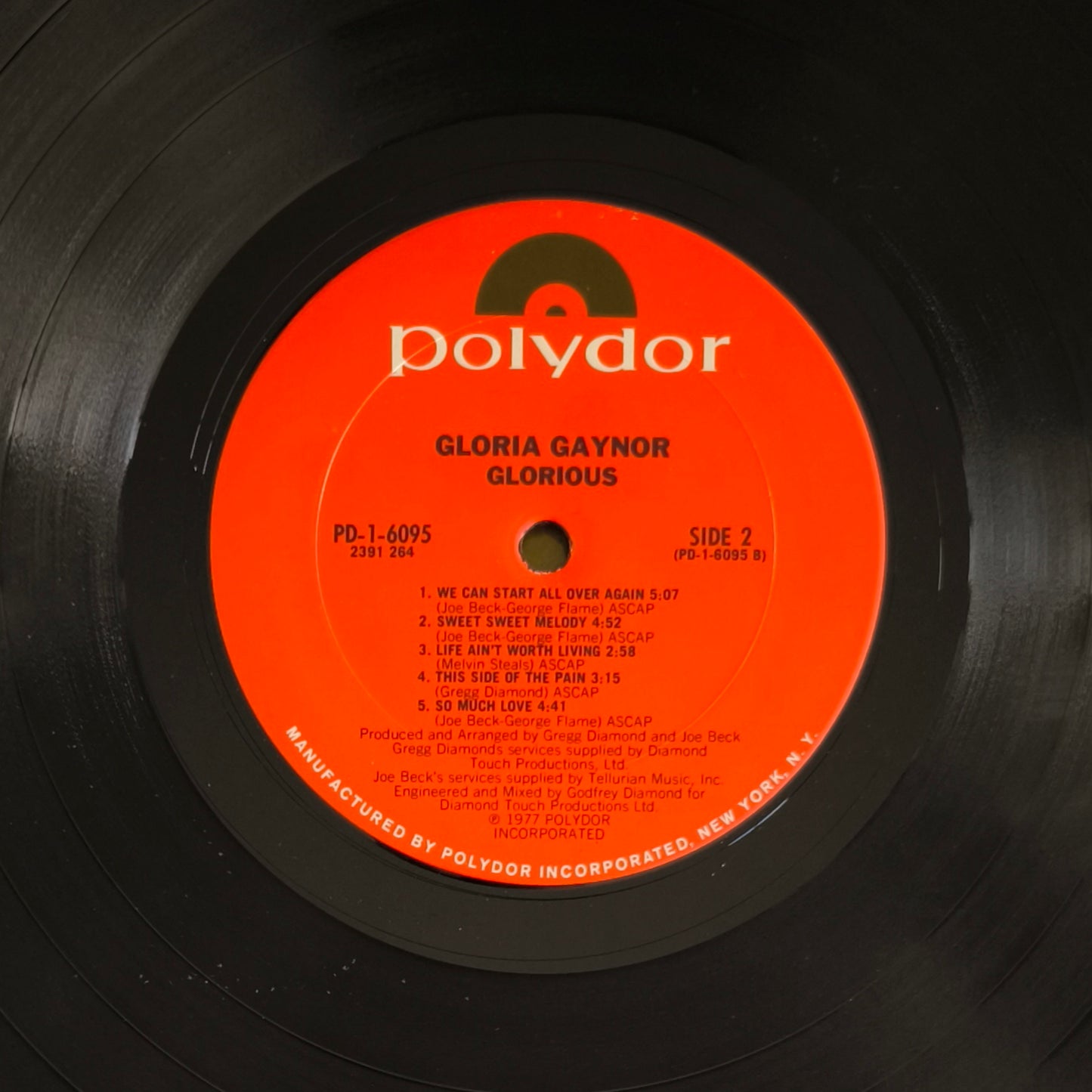 GLORIA GAYNOR - Glorious (pressage US)