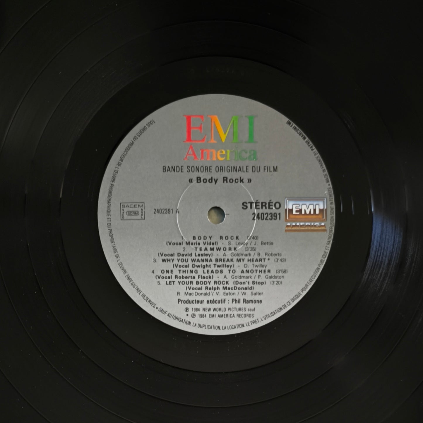 BODY ROCK - Original Motion Picture Soundtrack