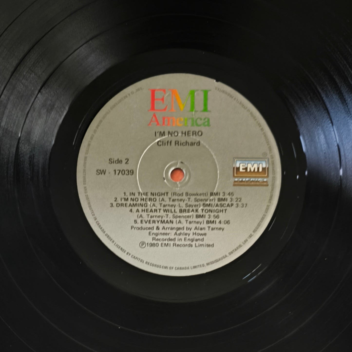 CLIFF RICHARD - I'm No Hero
