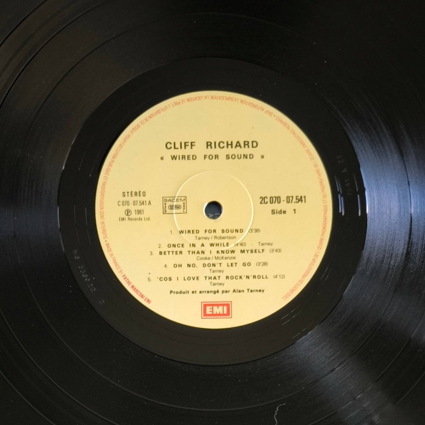CLIFF RICHARD - Wired For Sound