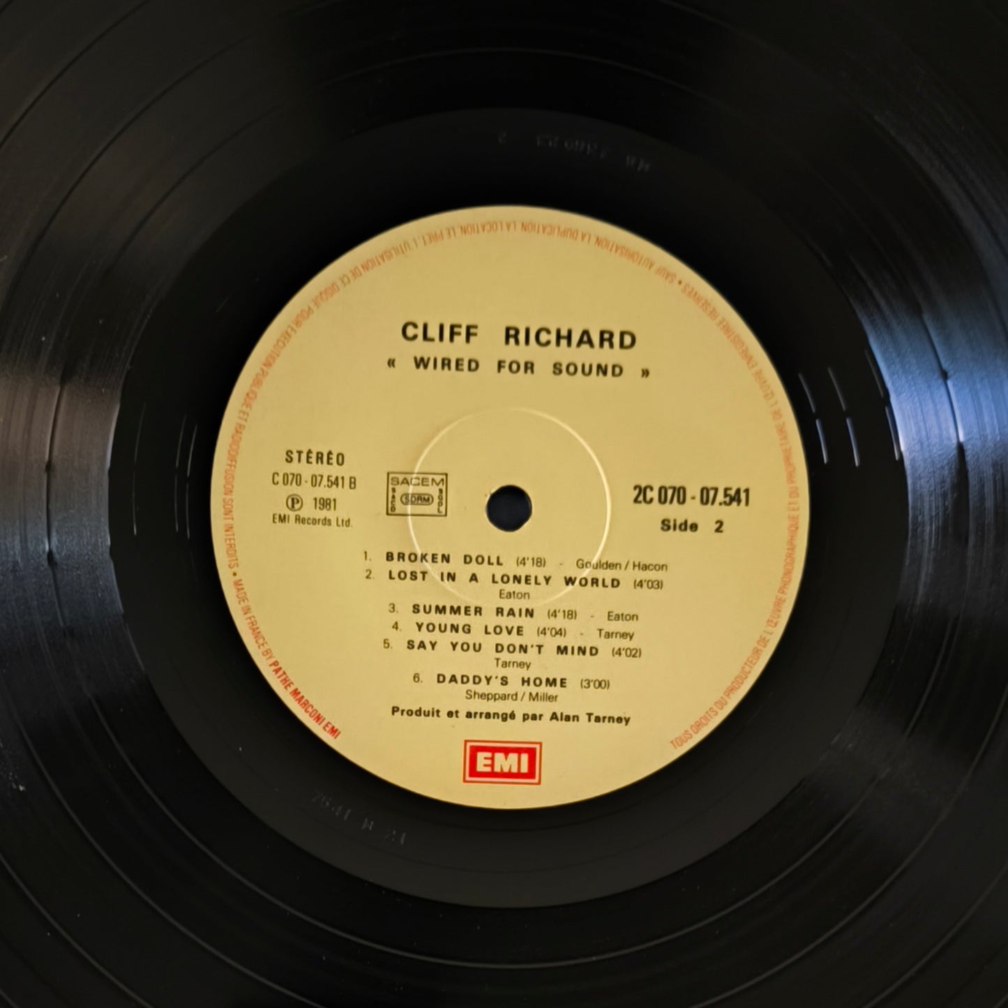 CLIFF RICHARD - Wired For Sound