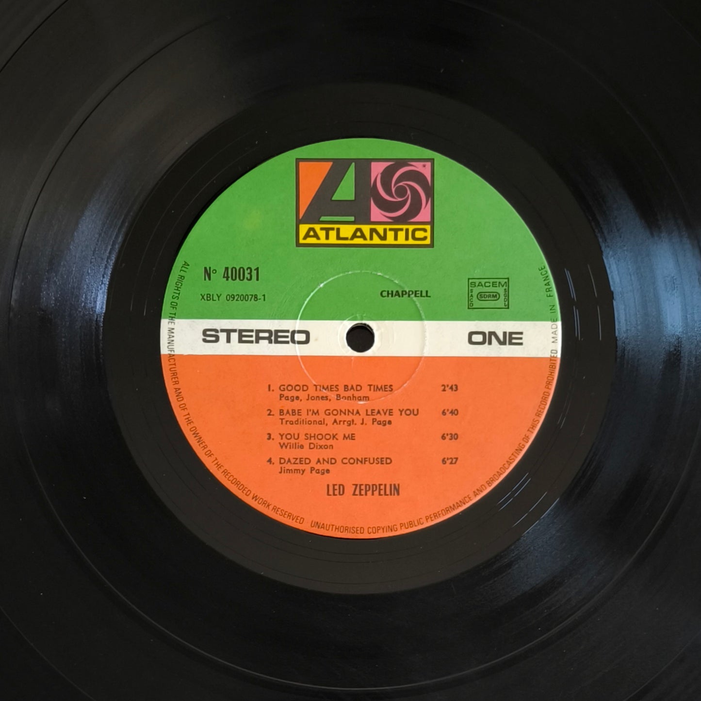 LED ZEPPELIN - Led Zeppelin