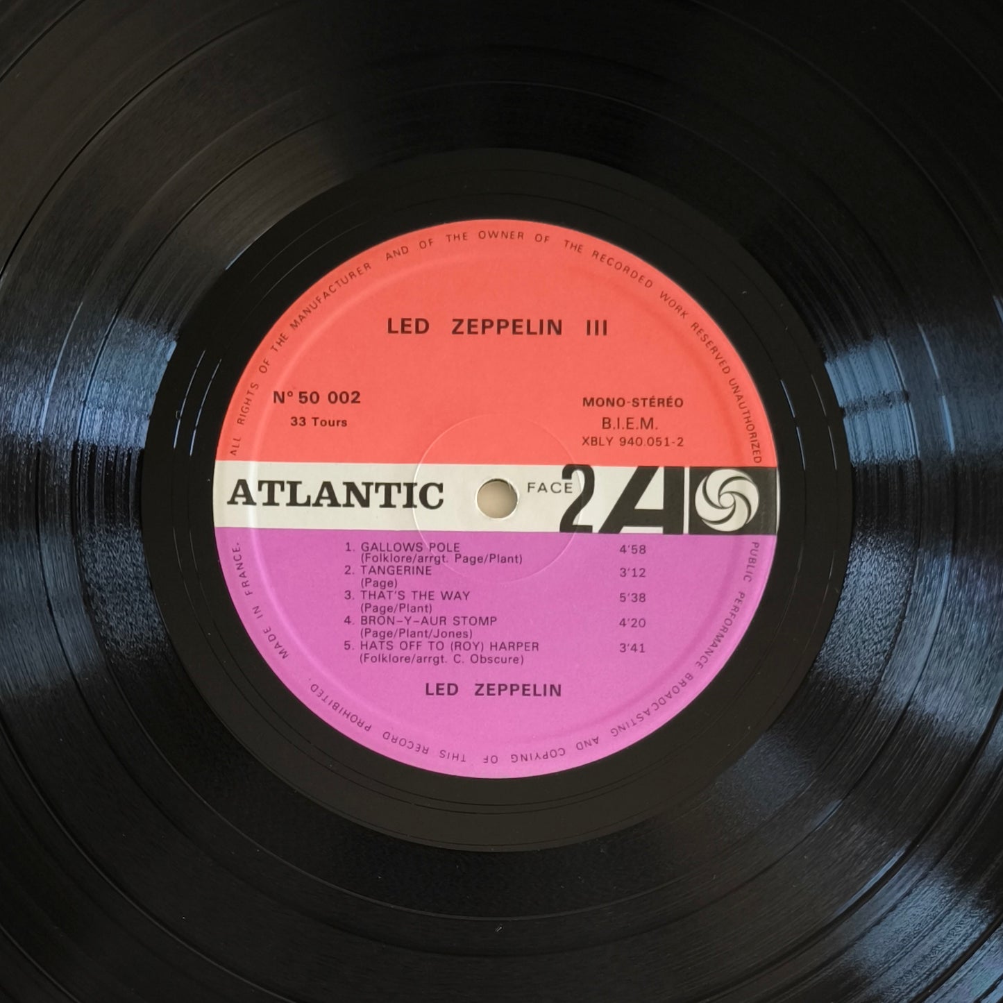 LED ZEPPELIN - Led Zeppelin III