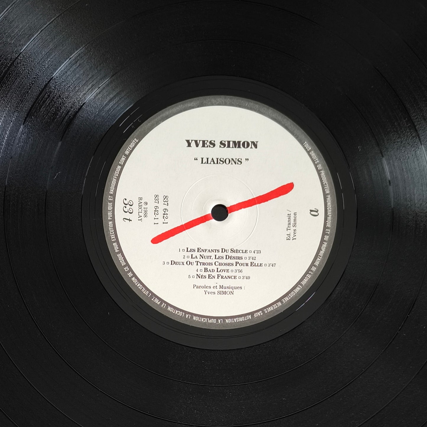YVES SIMON - Liaisons