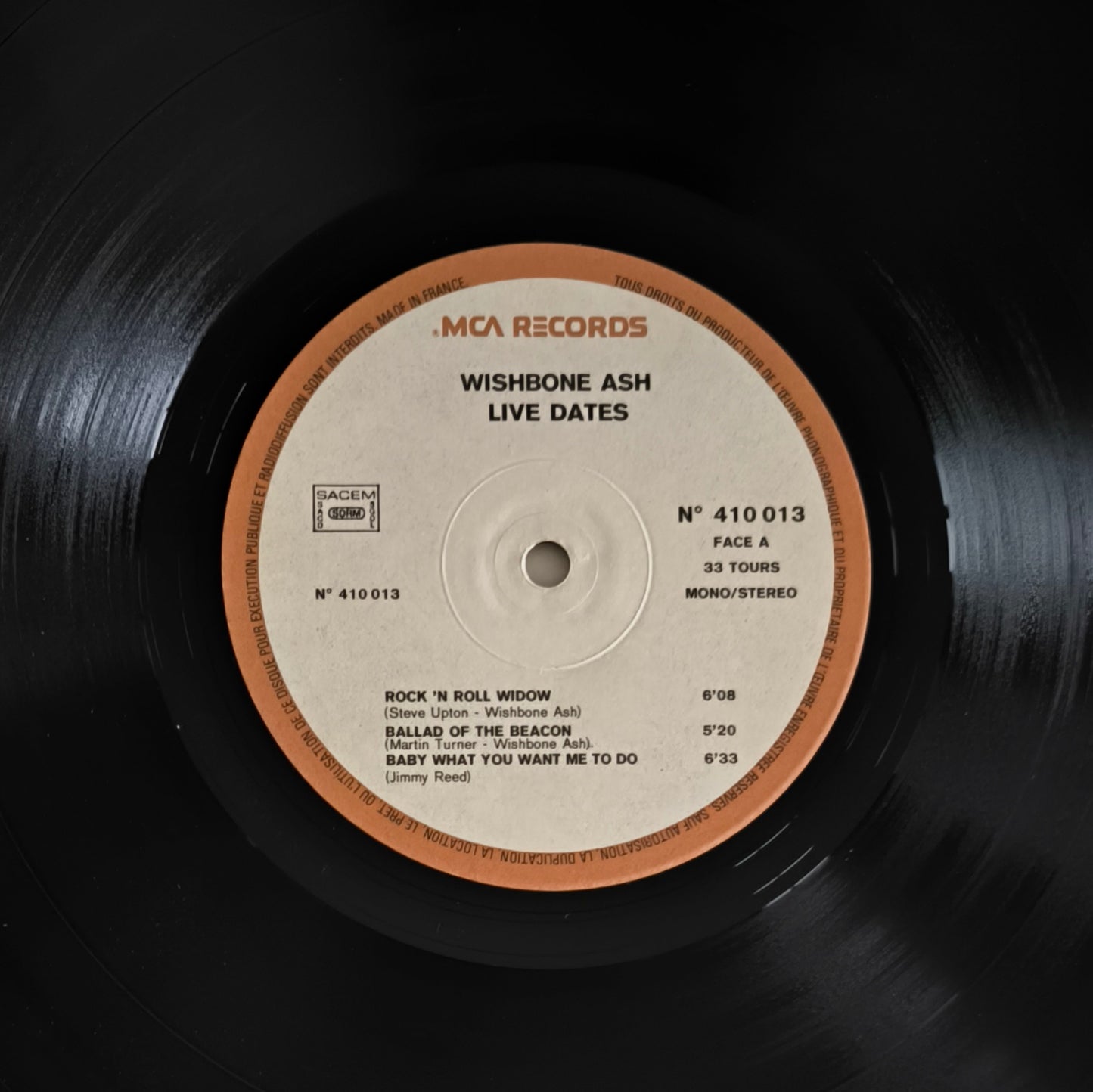 WISHBONE ASH - Live Dates (double album)