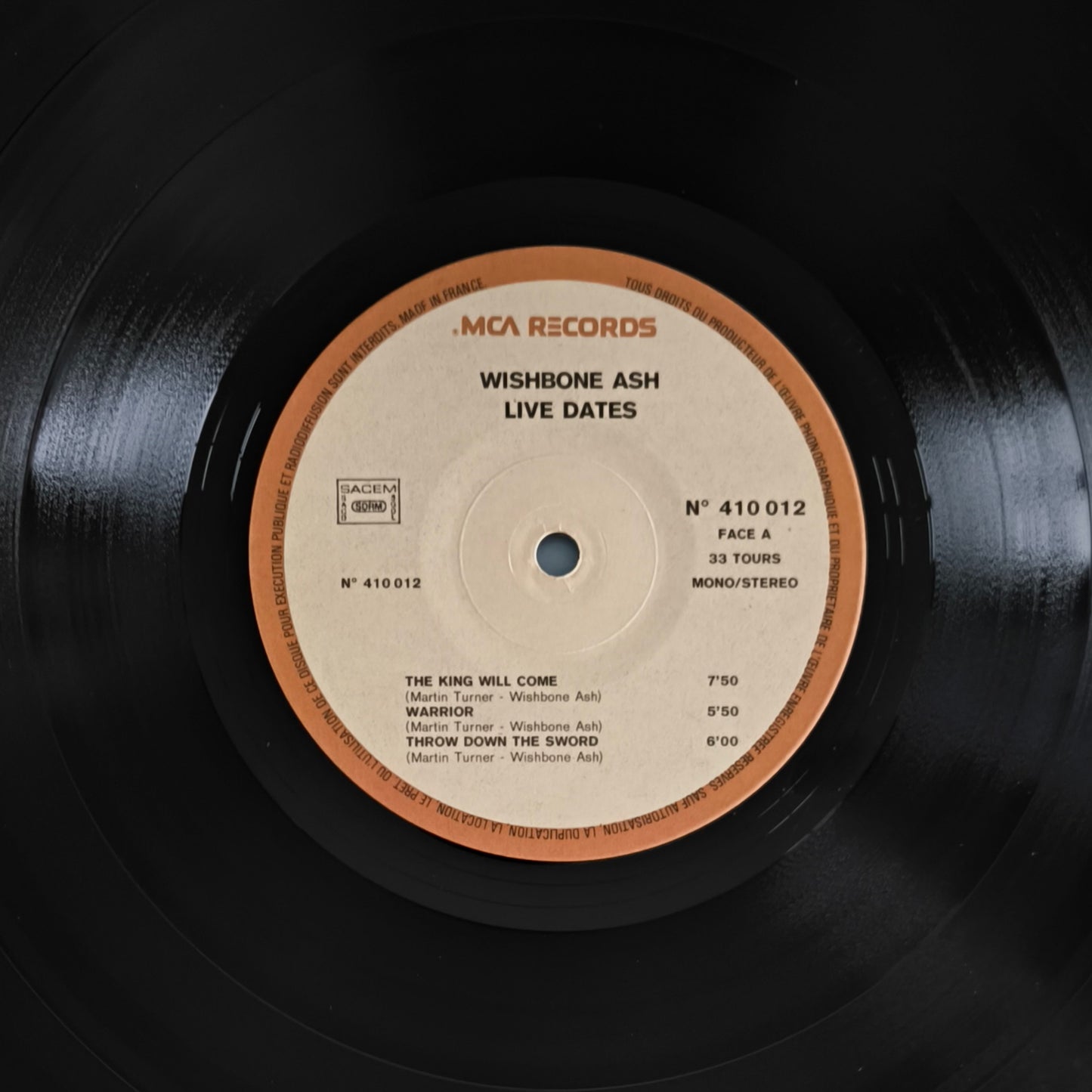 WISHBONE ASH - Live Dates (double album)