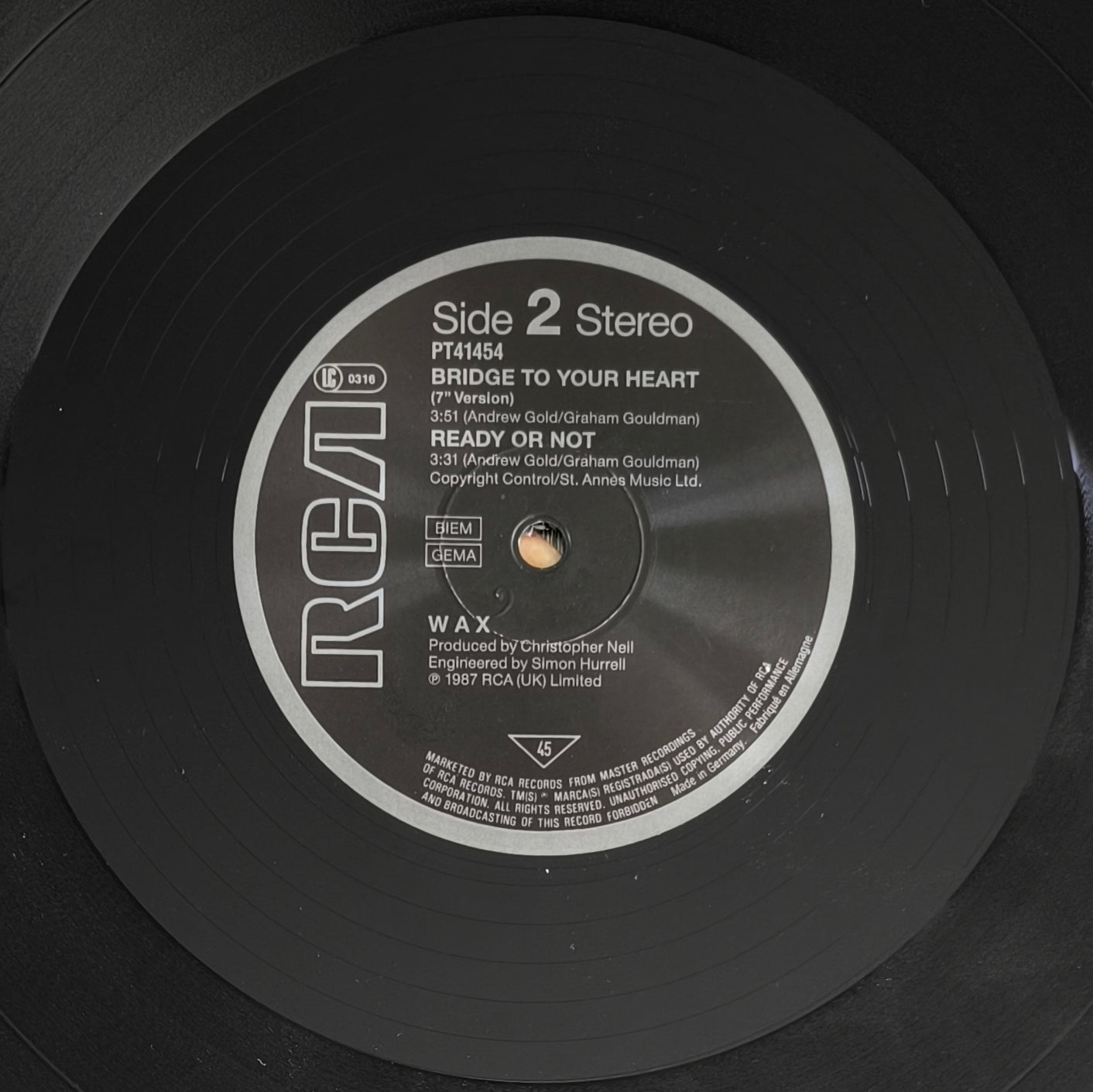 WAX - Bridge To Your Heart