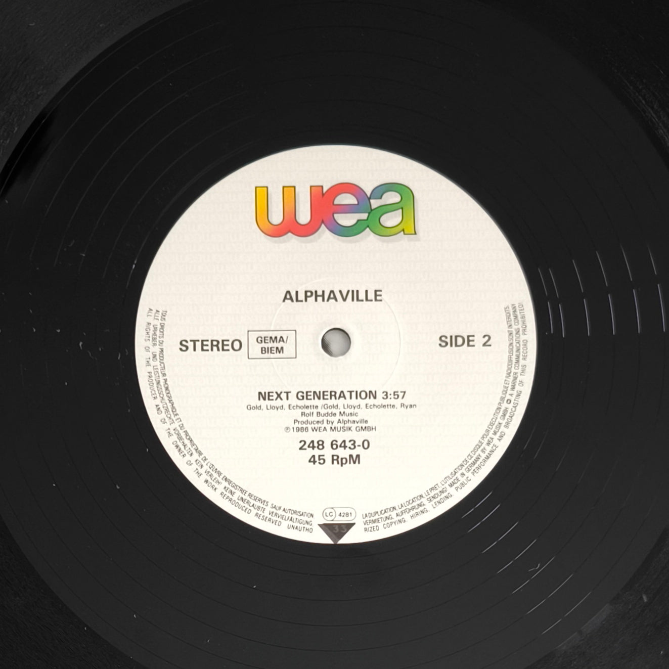 ALPHAVILLE - Universal Daddy (Aquarian Dance Mix)