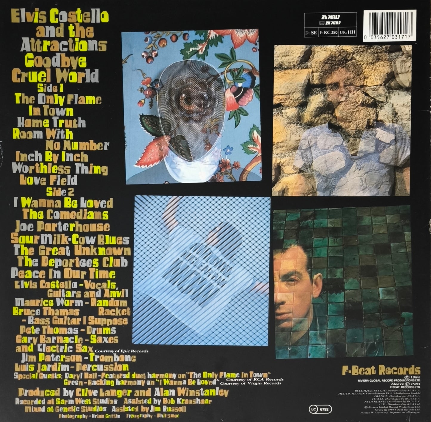 ELVIS COSTELLO AND THE ATTRACTIONS - Goodbye Cruel World