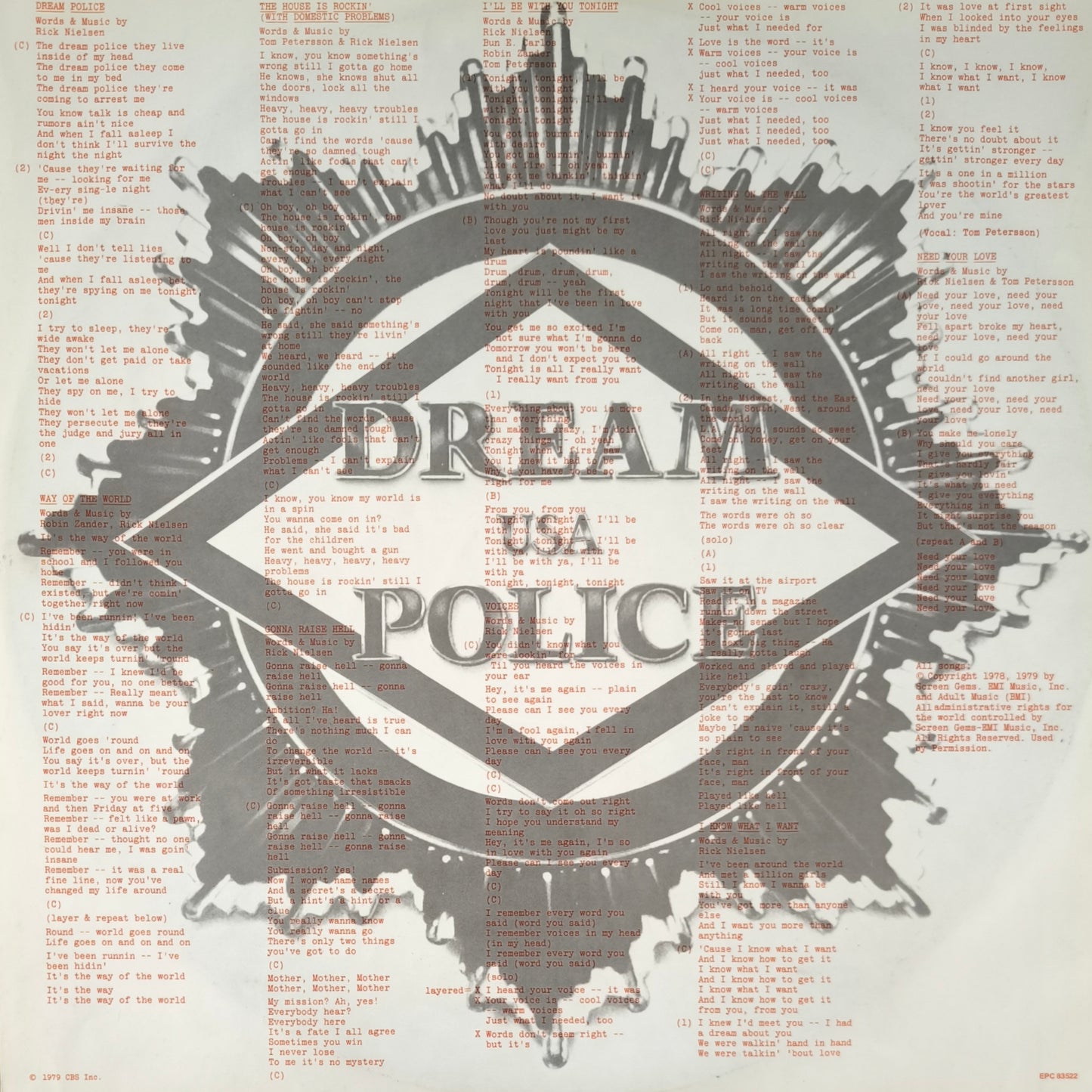 CHEAP TRICK - Dream Police
