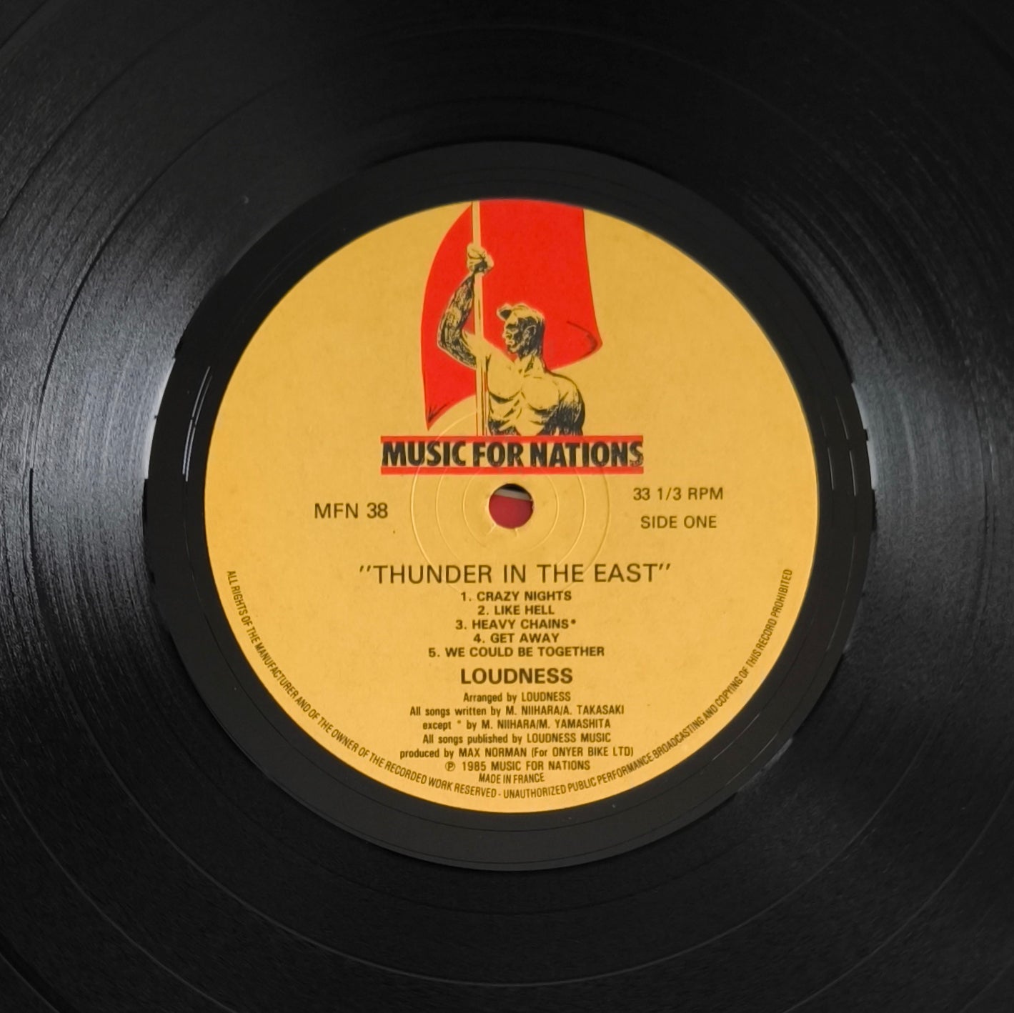 LOUDNESS - Thunder In The East (pressage UK)