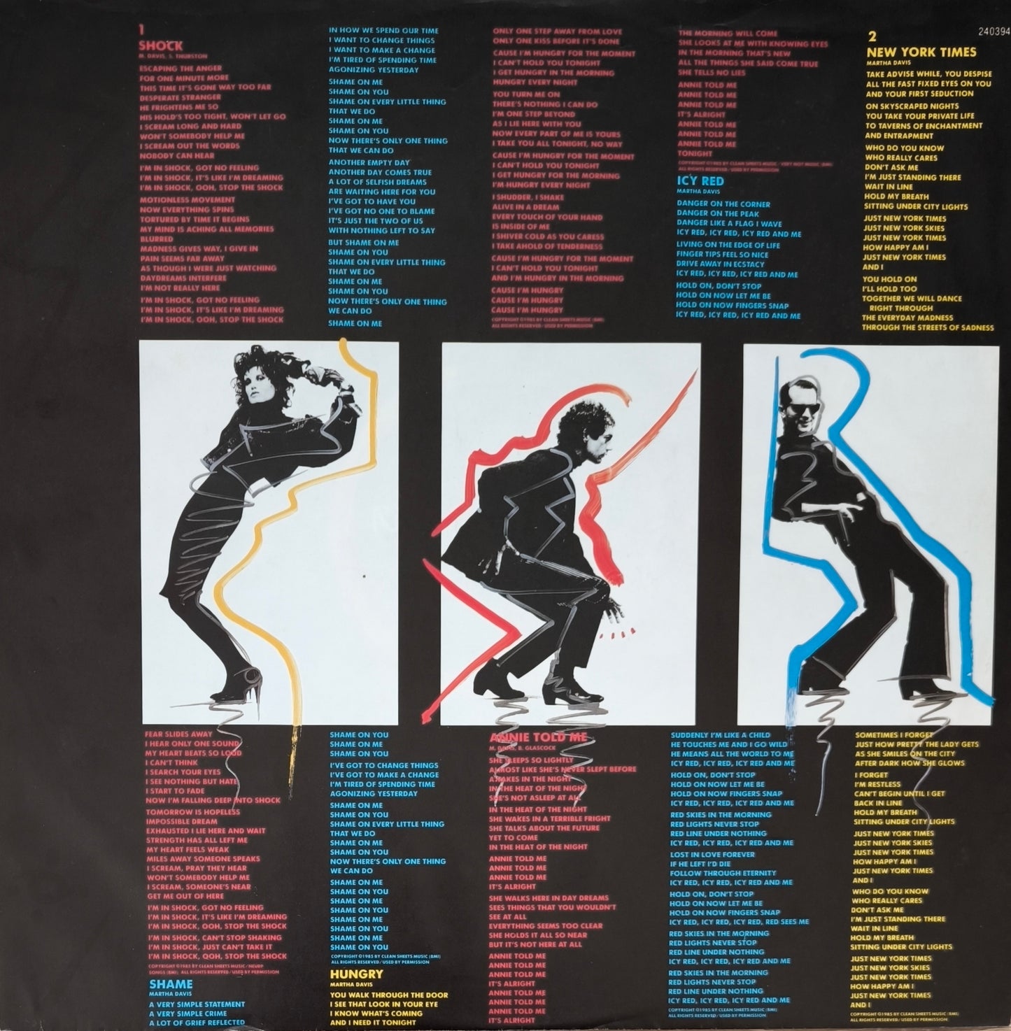 THE MOTELS - Shock
