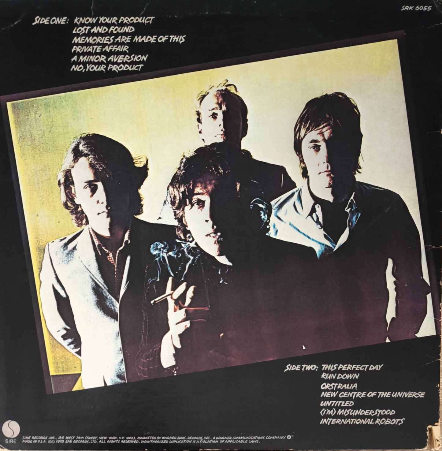 THE SAINTS - Eternally Yours (pressage US)