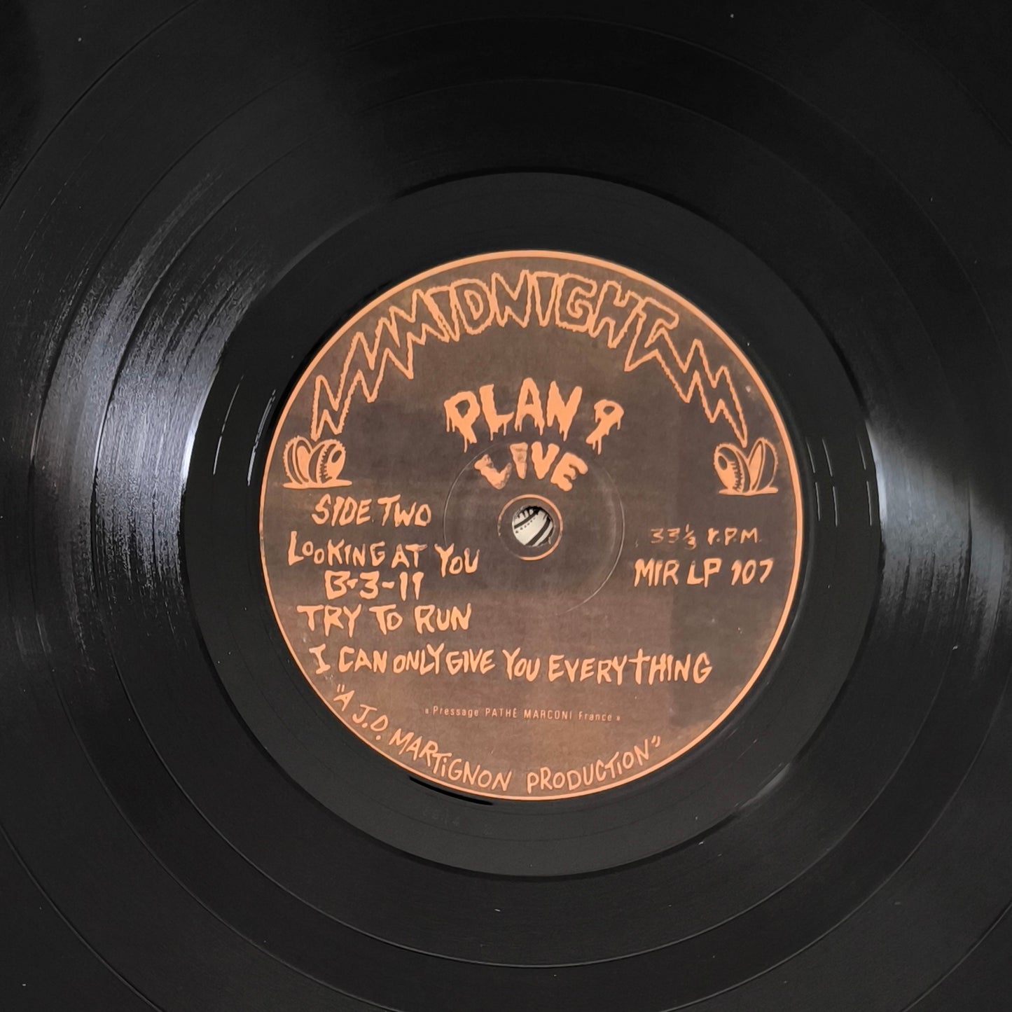 PLAN 9 6 Live - I've Just Killed A Man I Don't Want To See Any Meat