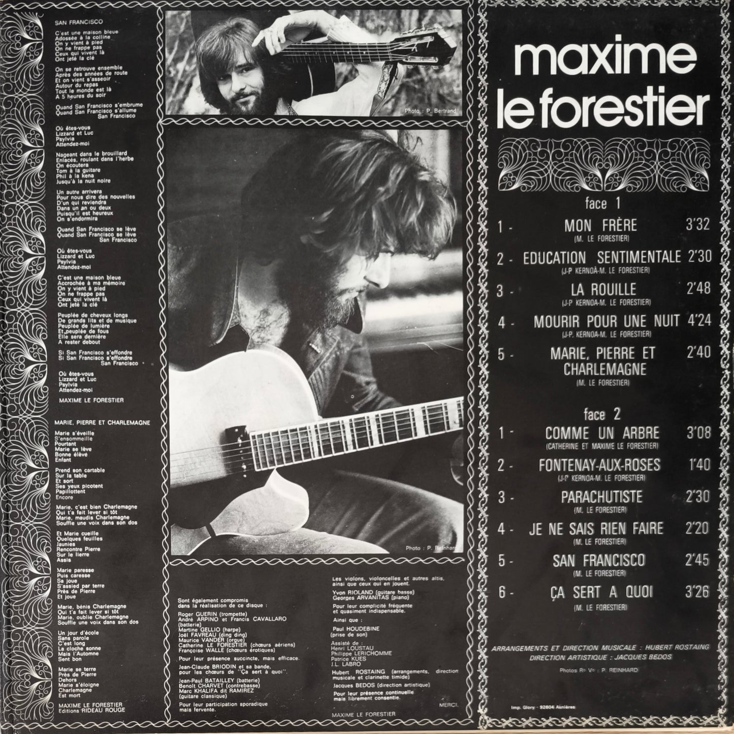 MAXIME LE FORESTIER - Maxime Le Forestier (1972)