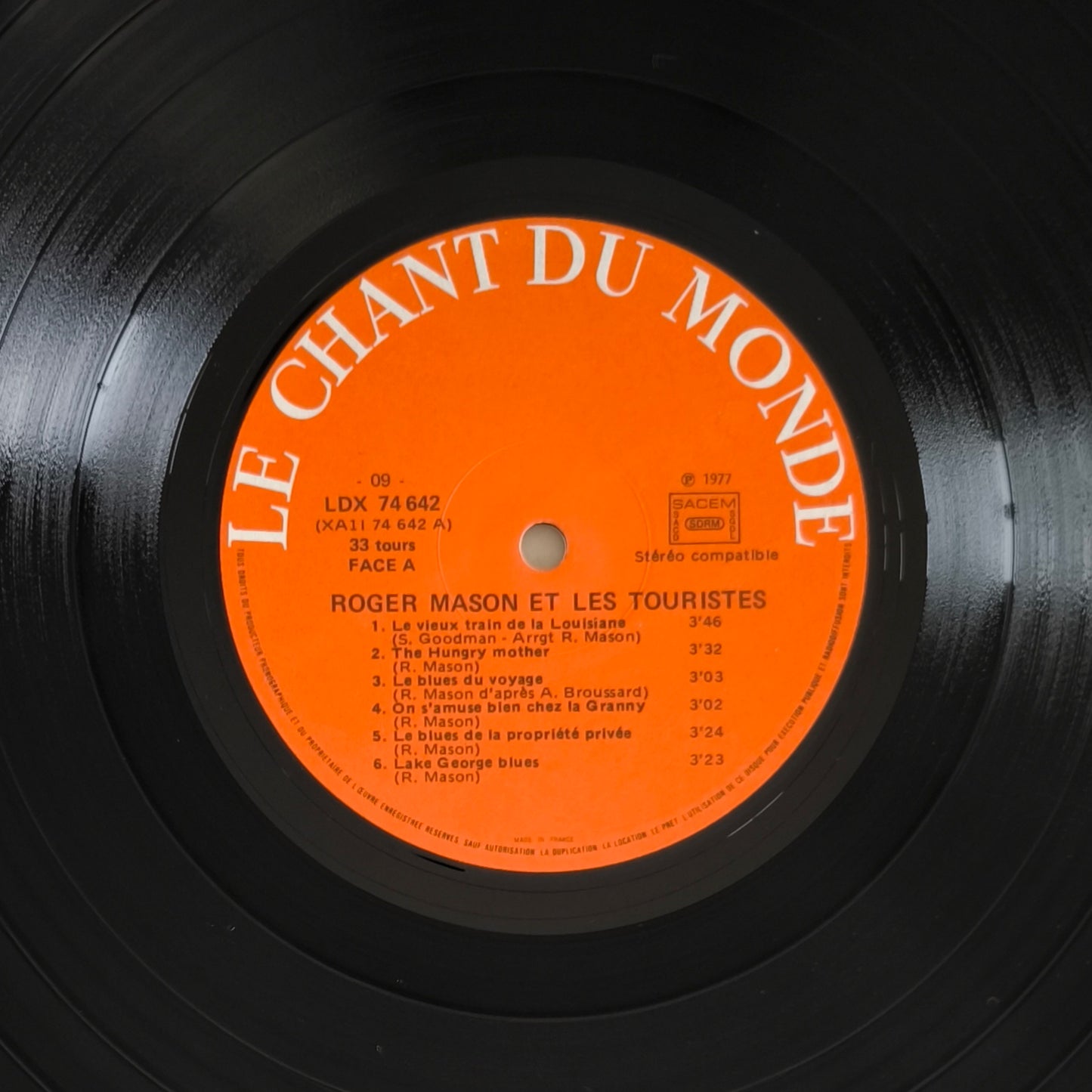ROGER MASON ET LES TOURISTES - Roger Mason Et Les Touristes