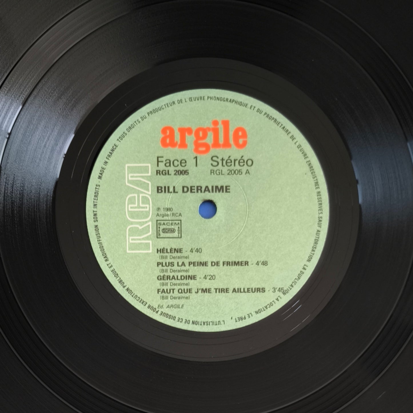 BILL DERAIME - Plus La Peine De Frimer