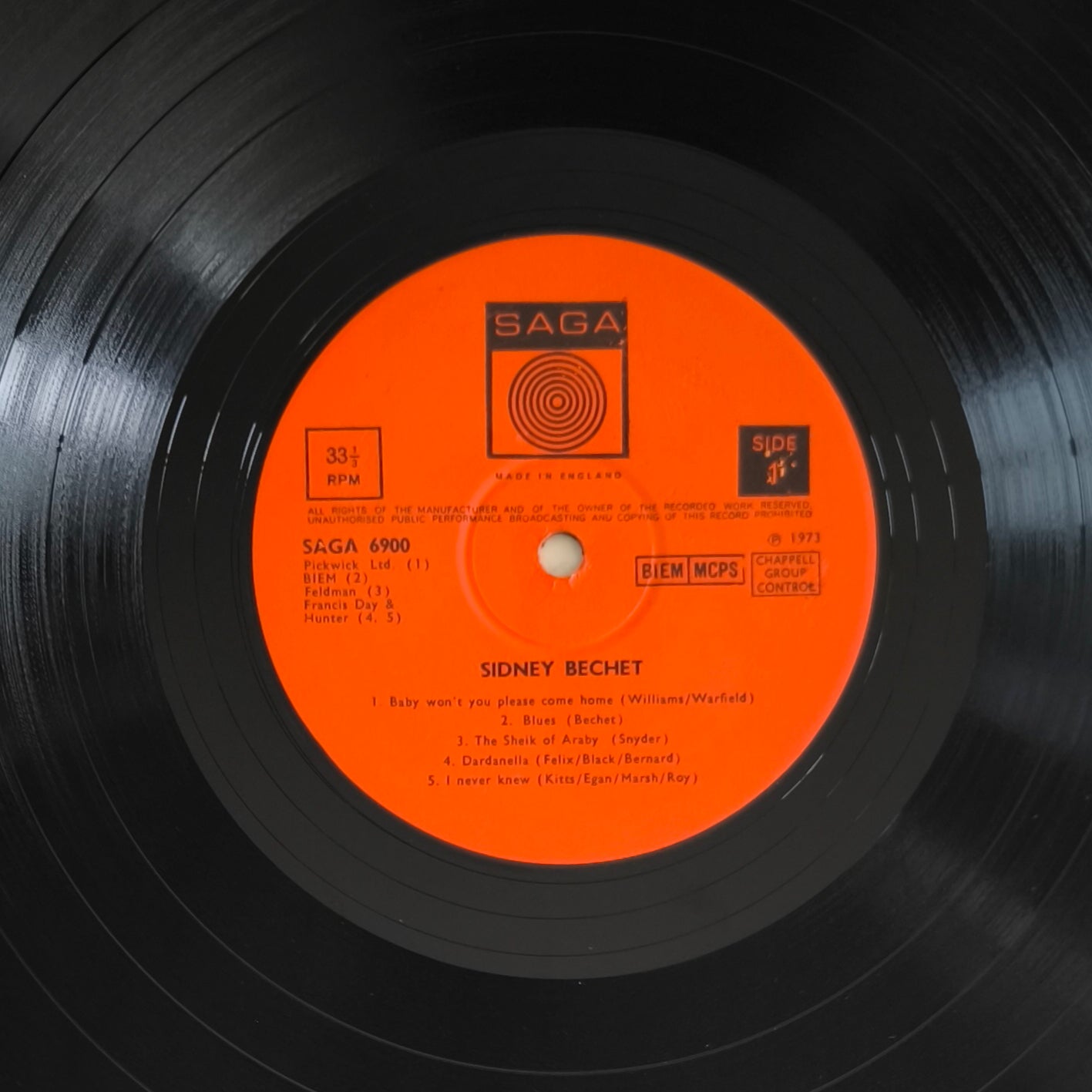 SIDNEY BECHET - Sidney Bechet Album