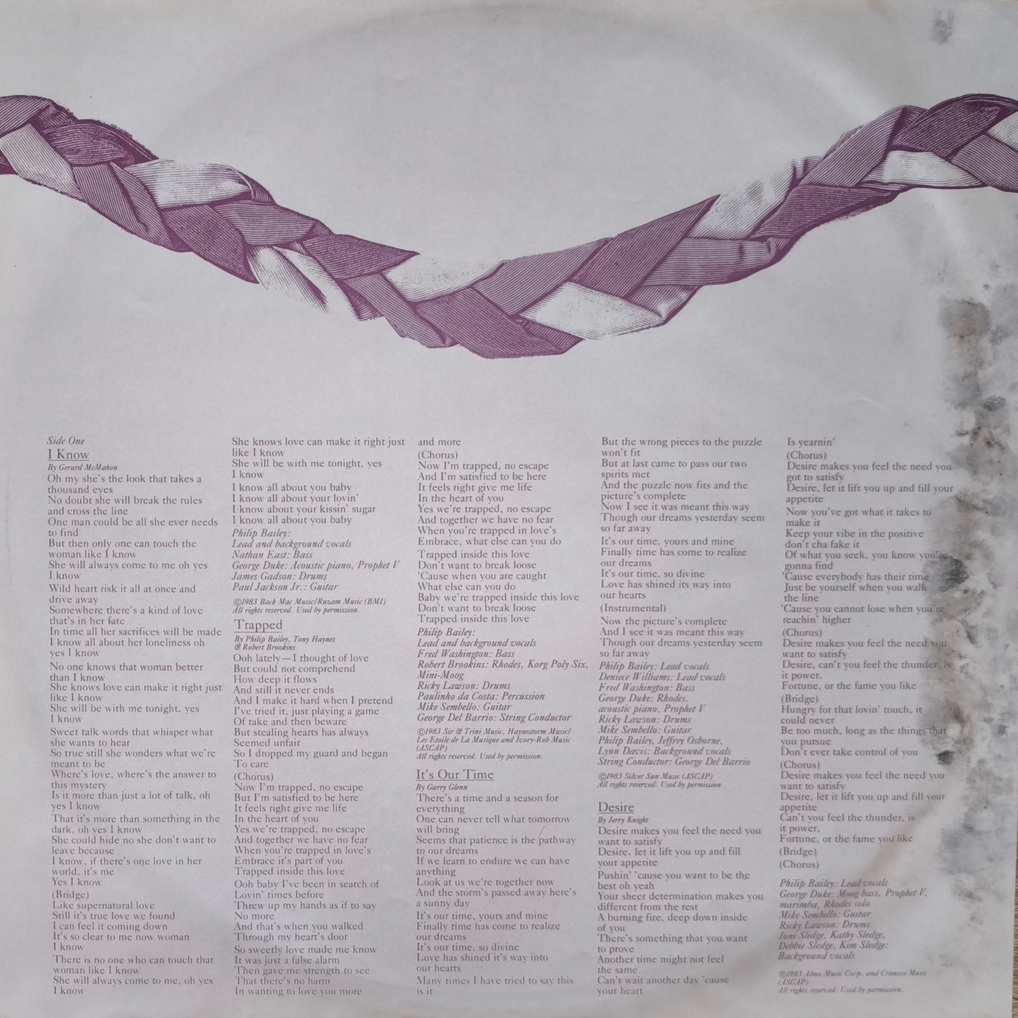 PHILIP BAILEY - Continuation