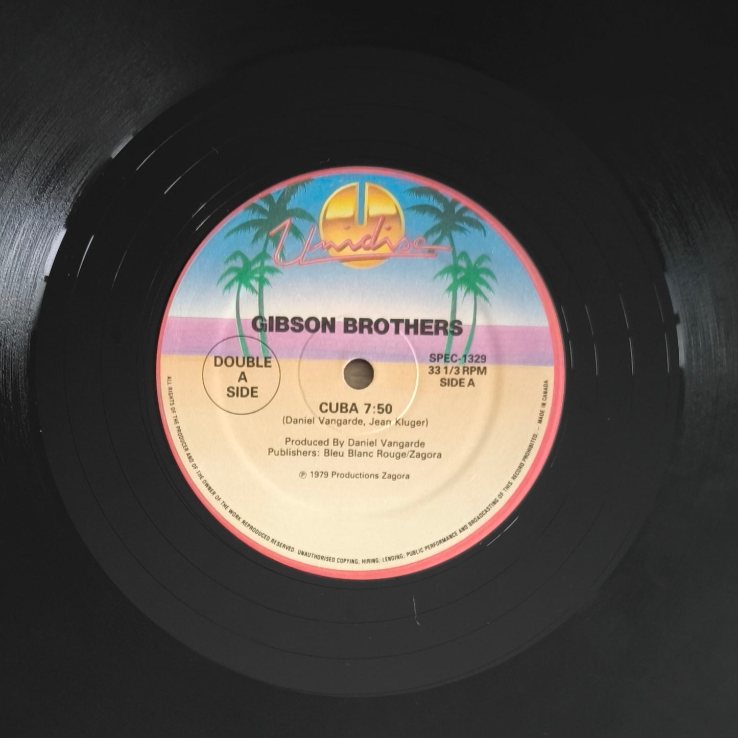 GIBSON BROTHERS - Cuba / Que Sera Mi Vida (If You Should Go) / Come To America