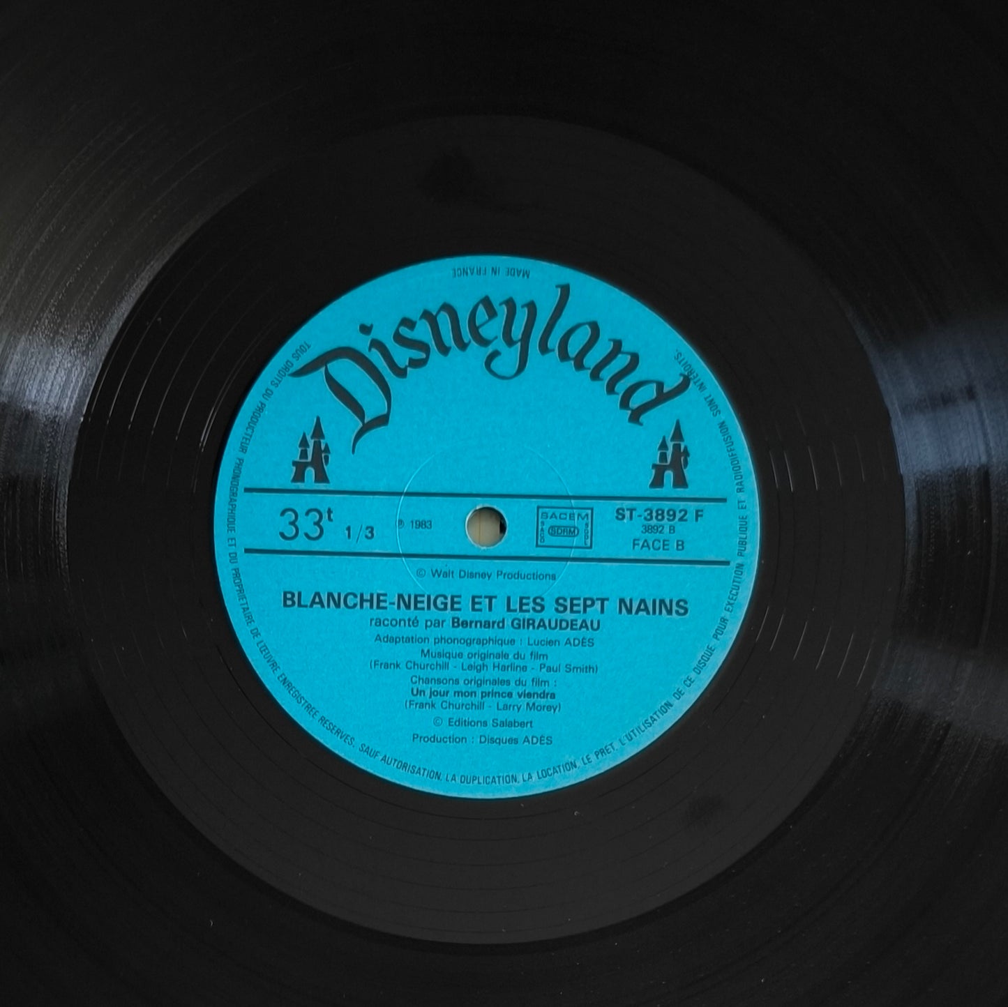 BERNARD GIRAUDEAU - Blanche Neige Et Les 7 Nains