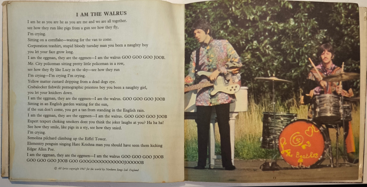 THE BEATLES - Magical Mystery Tour (pochette livre + 2 disques)