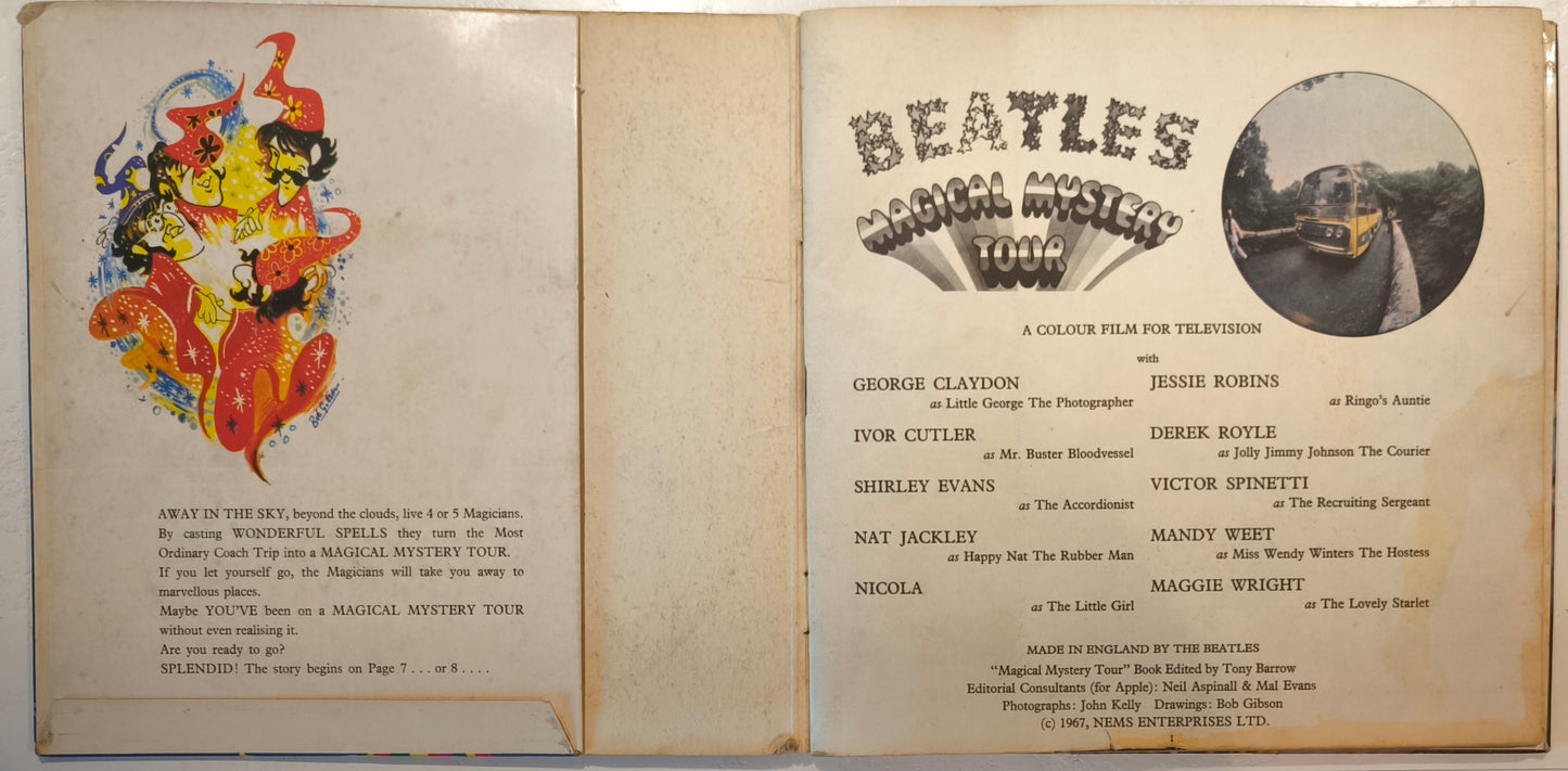 THE BEATLES - Magical Mystery Tour (pochette livre + 2 disques)