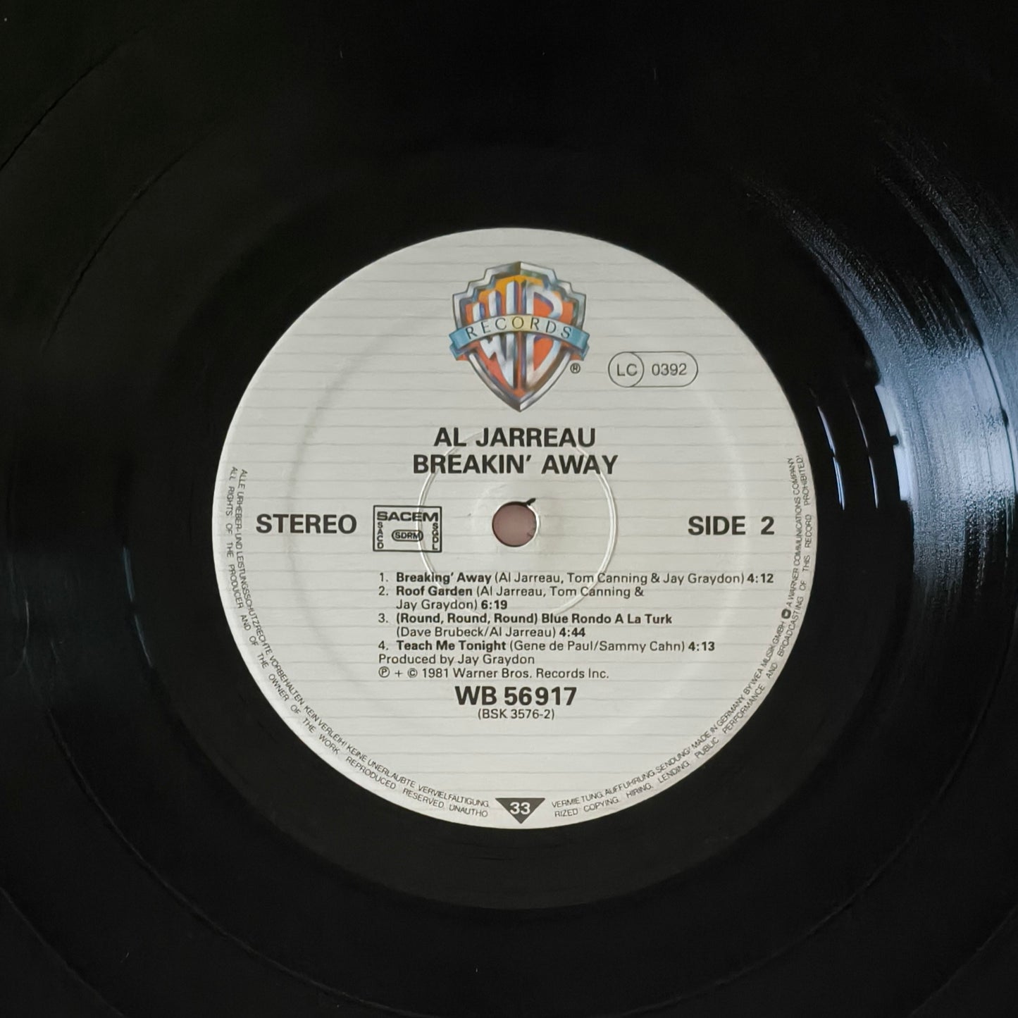 AL JARREAU - Breakin' Away