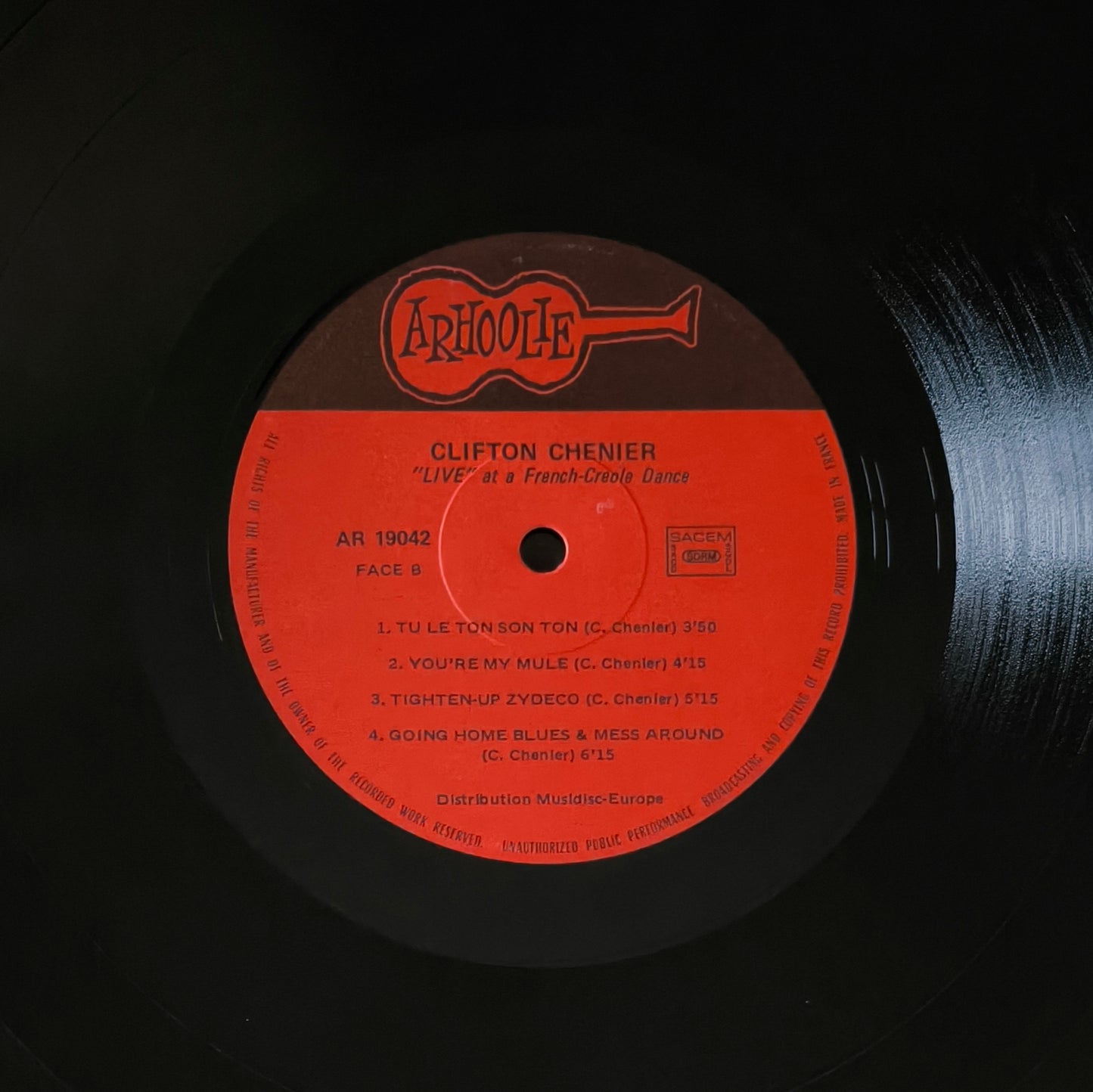 CLIFTON CHENIER - Live