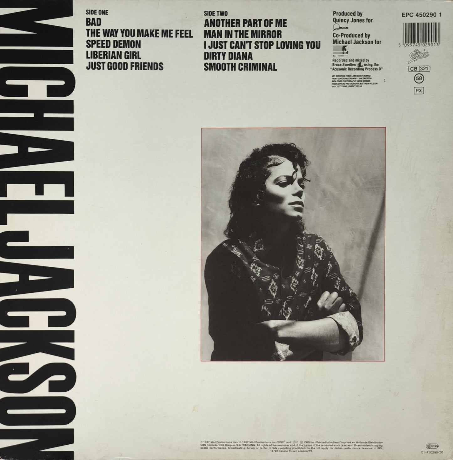 MICHAEL JACKSON - Bad