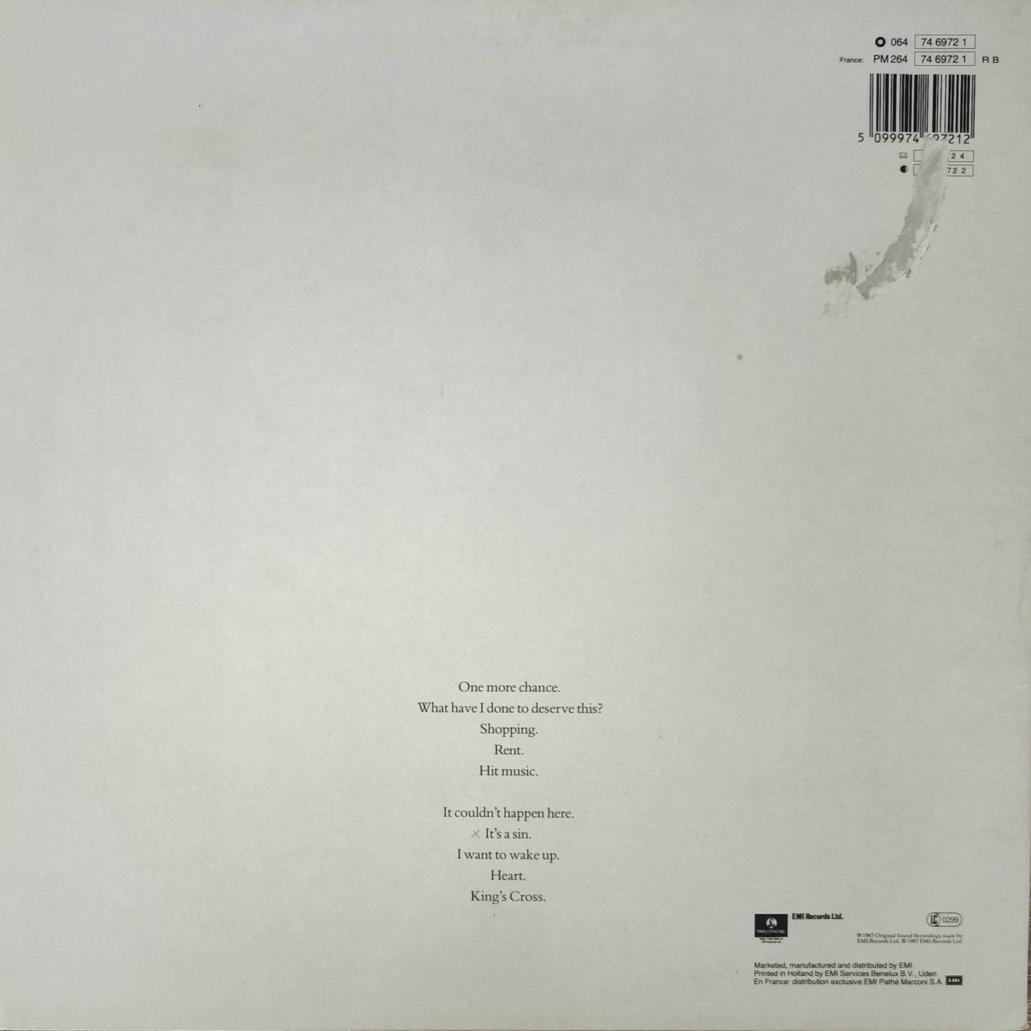 PET SHOP BOYS - Actually