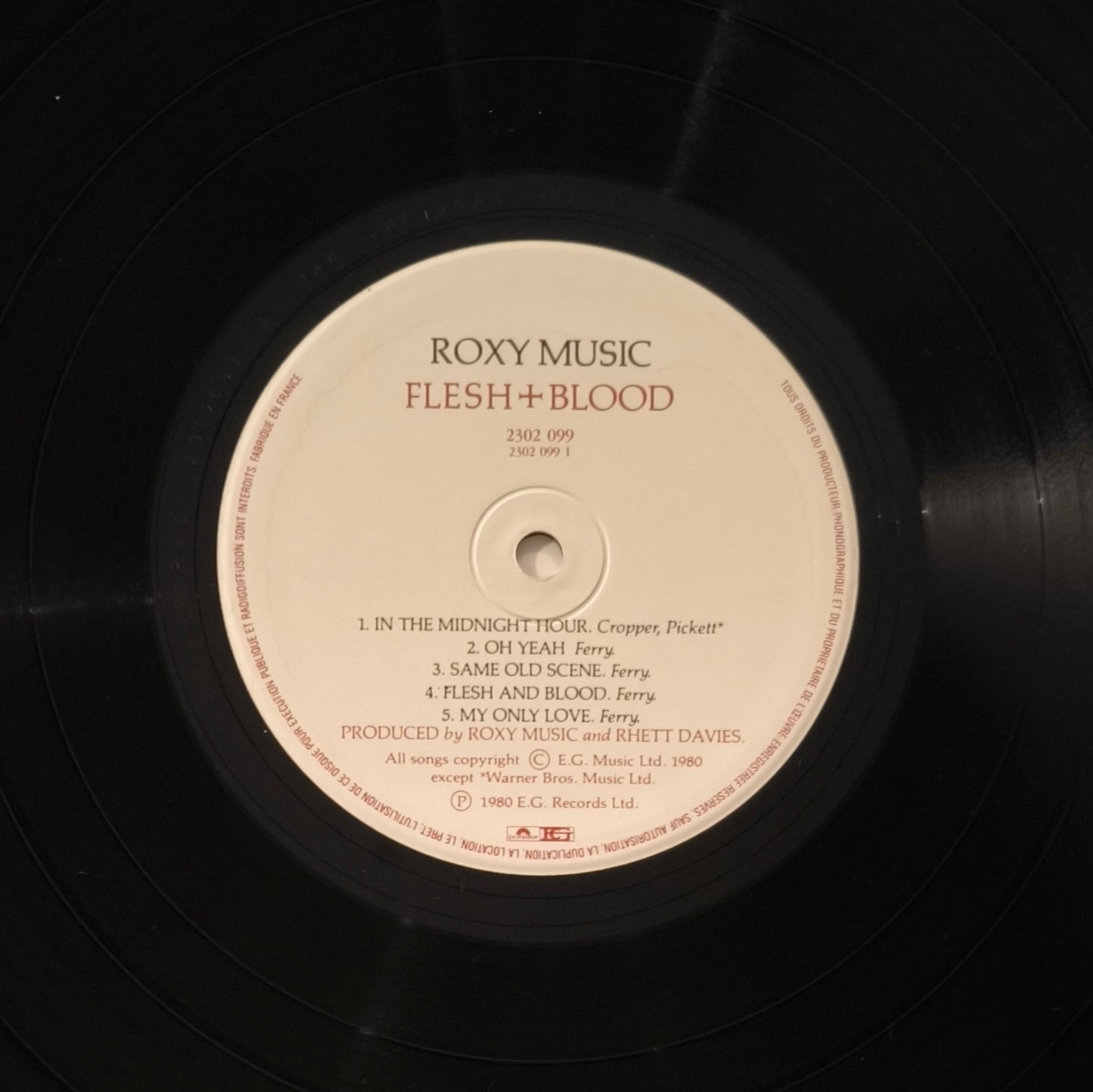 ROXY MUSIC -Flesh + Blood