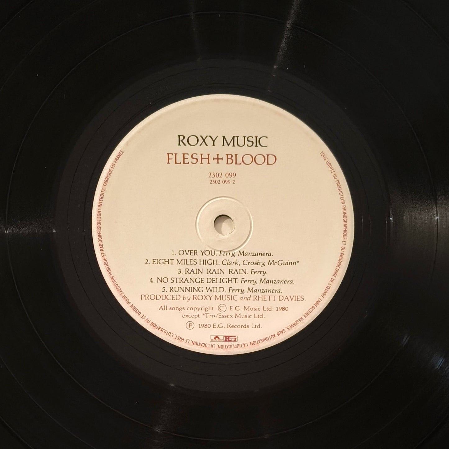 ROXY MUSIC -Flesh + Blood