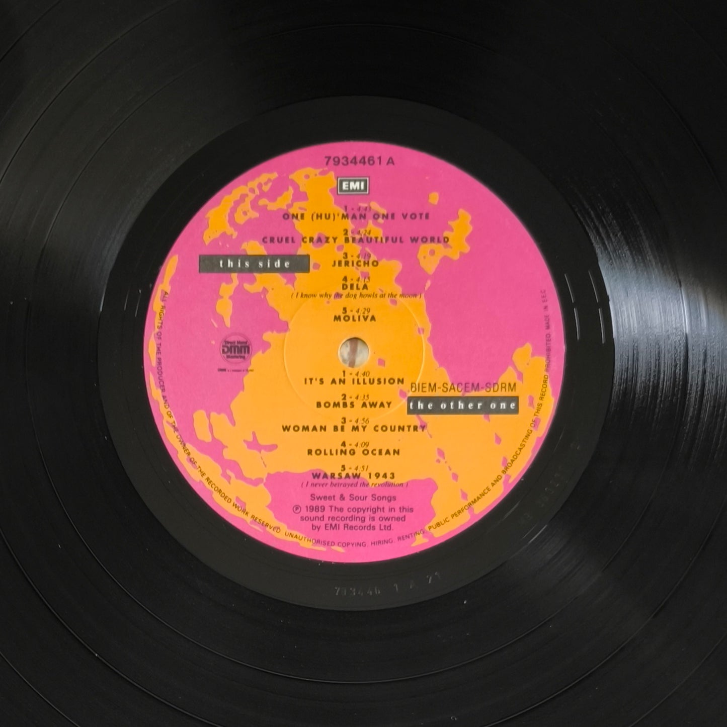 JOHNNY CLEGG & SAVUKA - Cruel, Crazy, Beautiful World