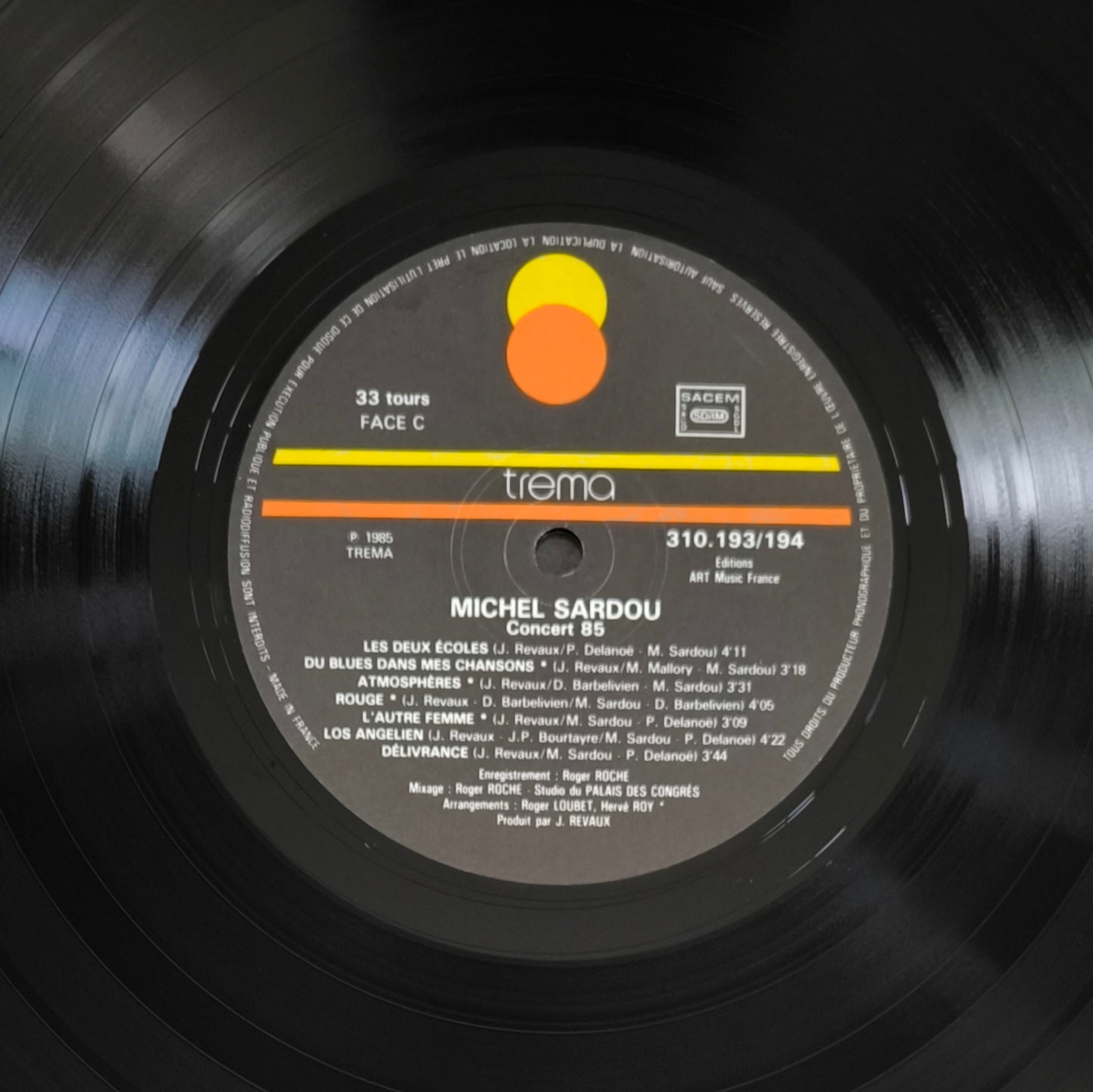 MICHEL SARDOU - Concert 85