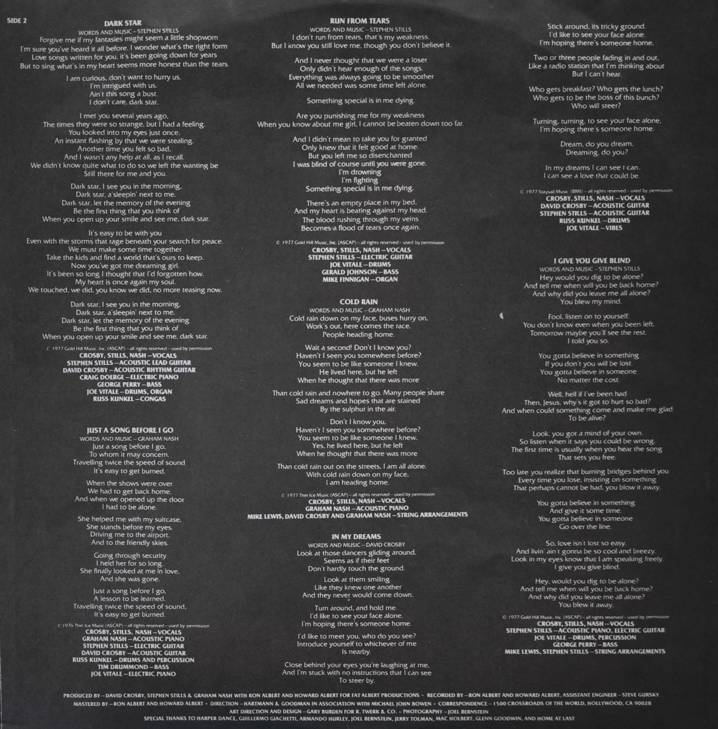 CROSBY, STILLS & NASH - CSN