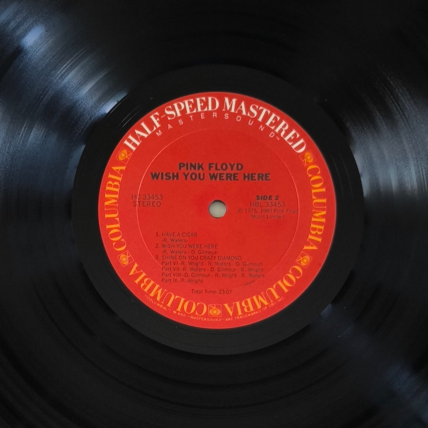 PINK FLOYD - Wish You Were Here (Half-Speed Mastered) (pressage US)