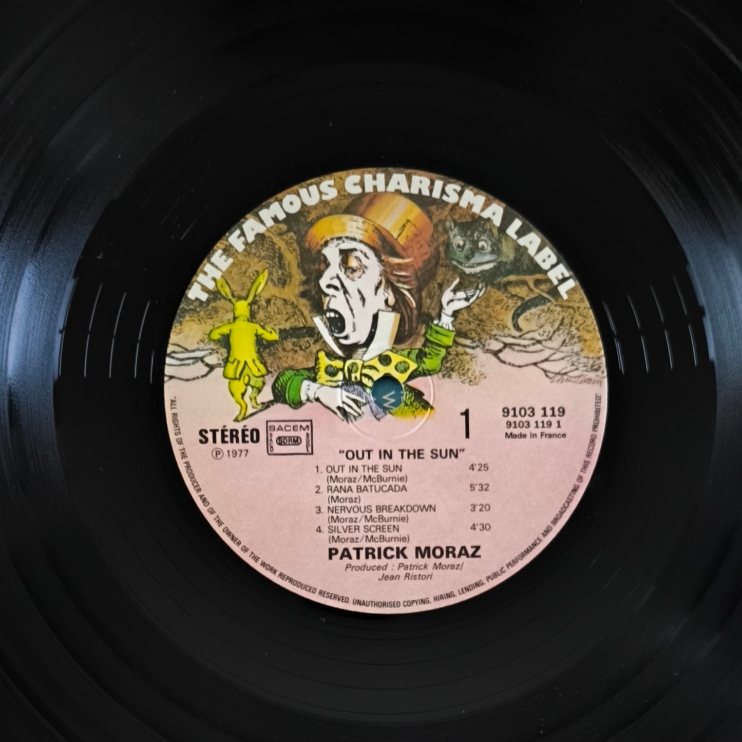 PATRICK MORAZ - Out In The Sun