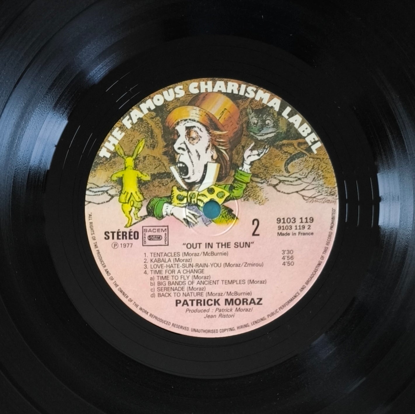 PATRICK MORAZ - Out In The Sun