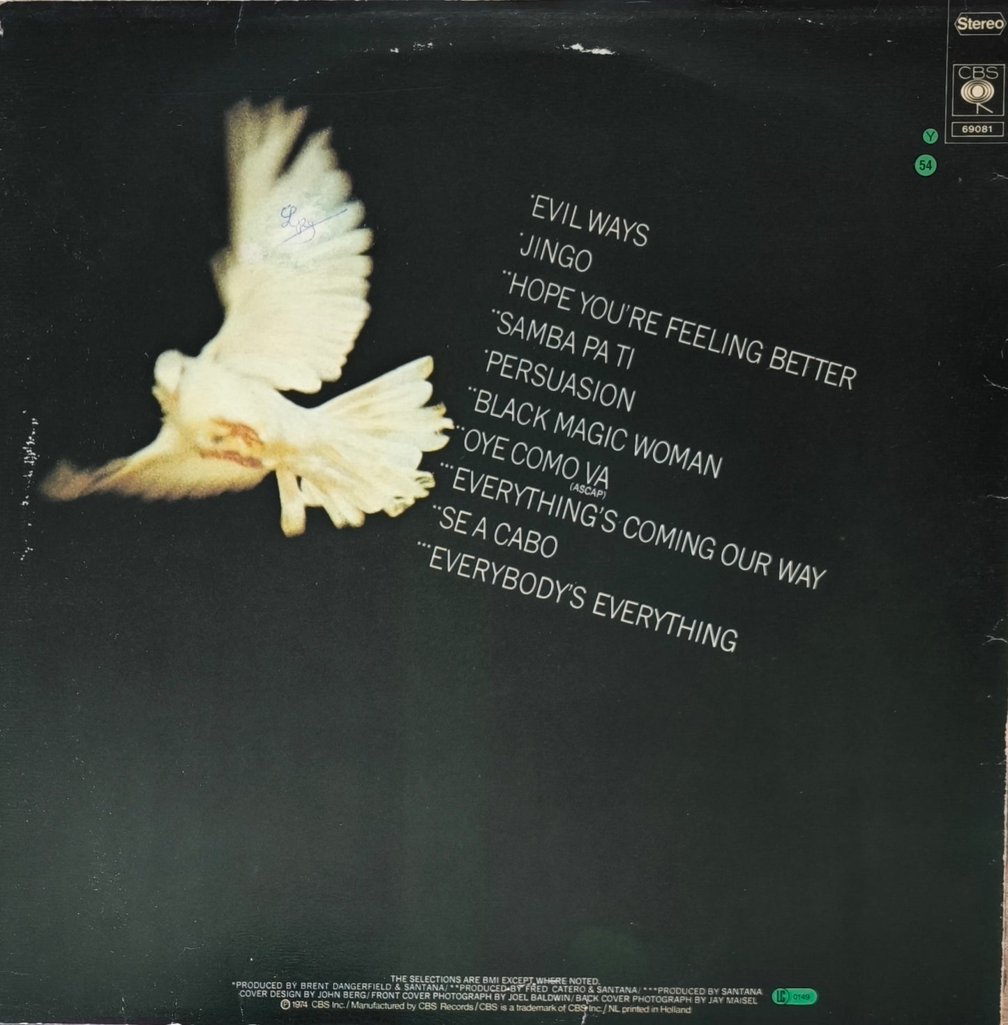 SANTANA - Santana's Greatest Hits