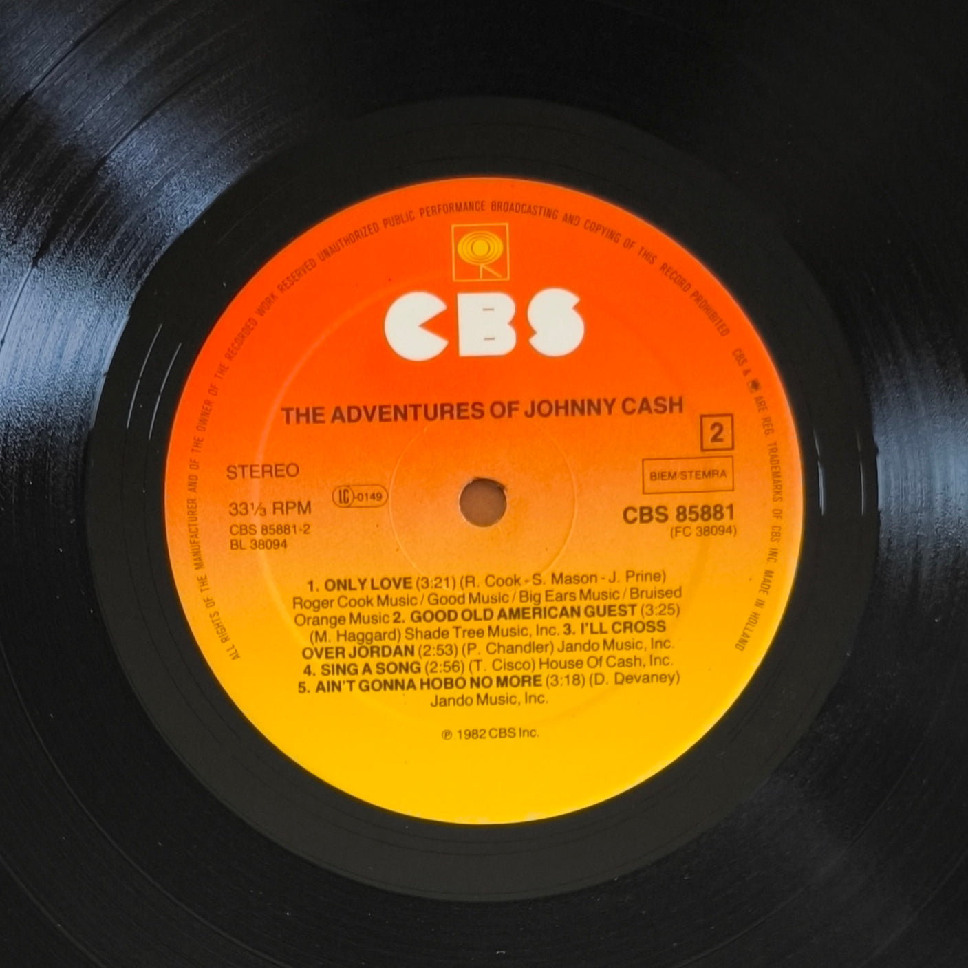 JOHNNY CASH - The Adventures Of Johnny Cash