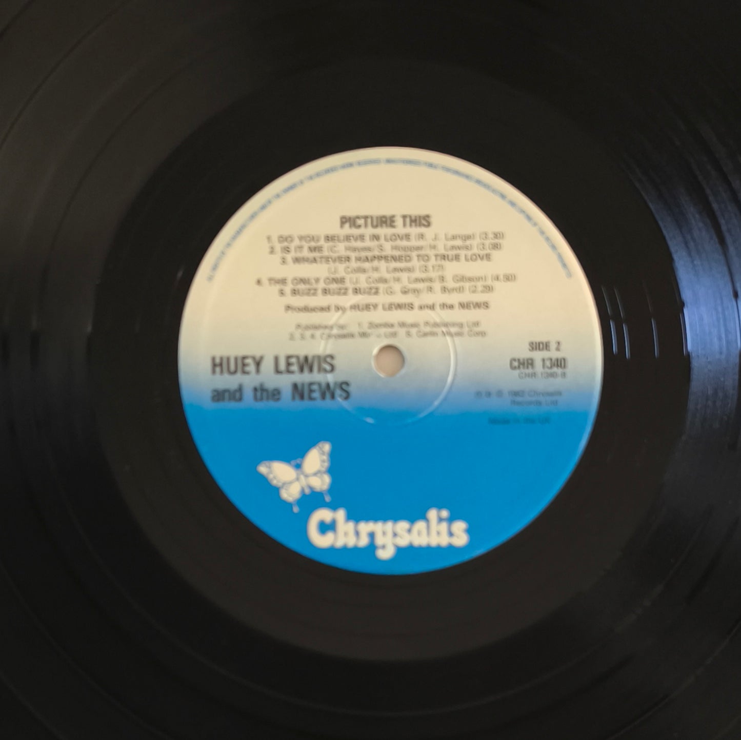 HUEY LEWIS AND THE NEWS - Picture This (Pressage UK)