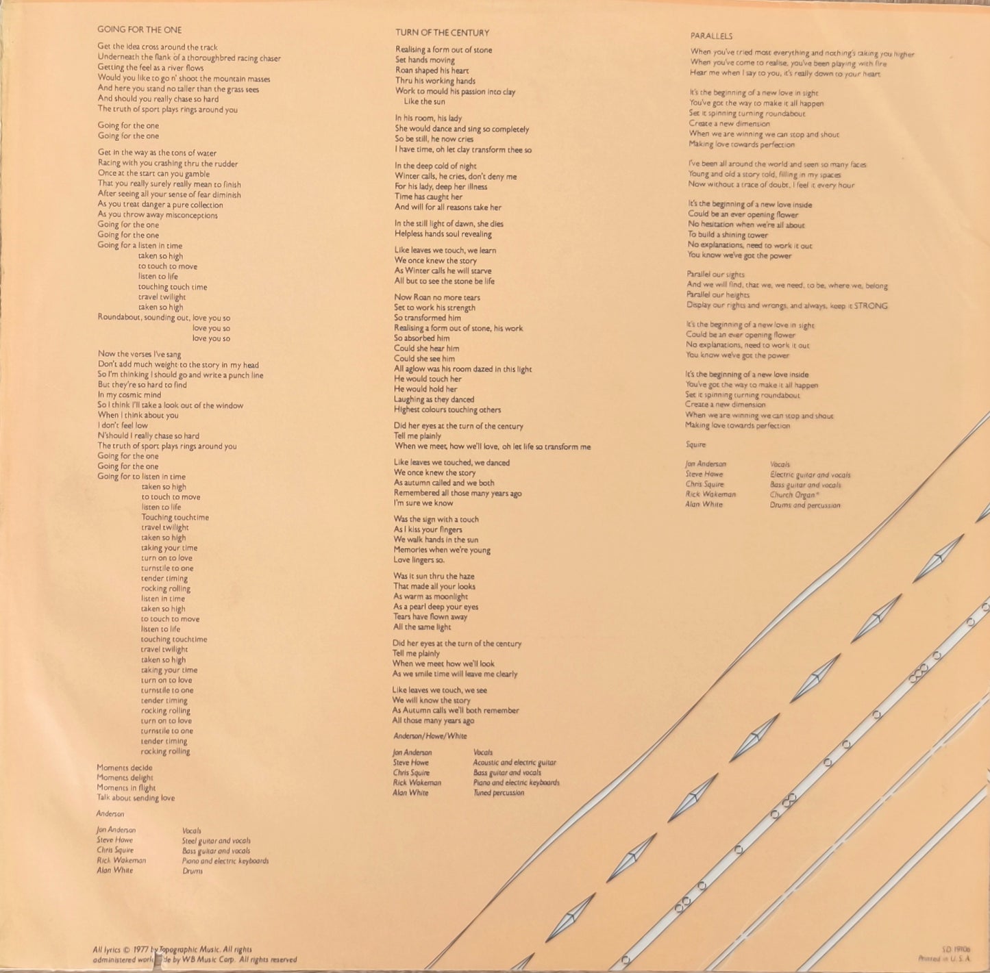 YES - Going For The One (Pressage US)
