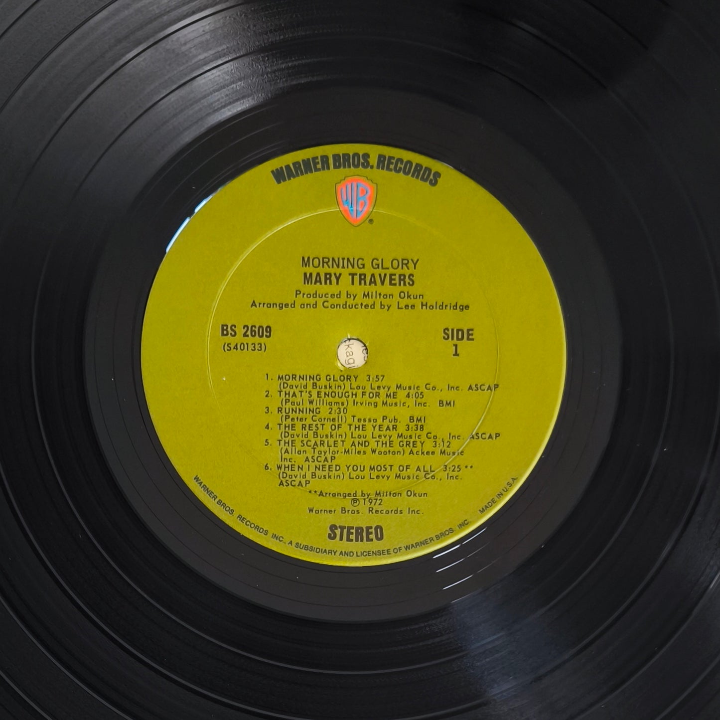 MARY TRAVERS - Morning Glory