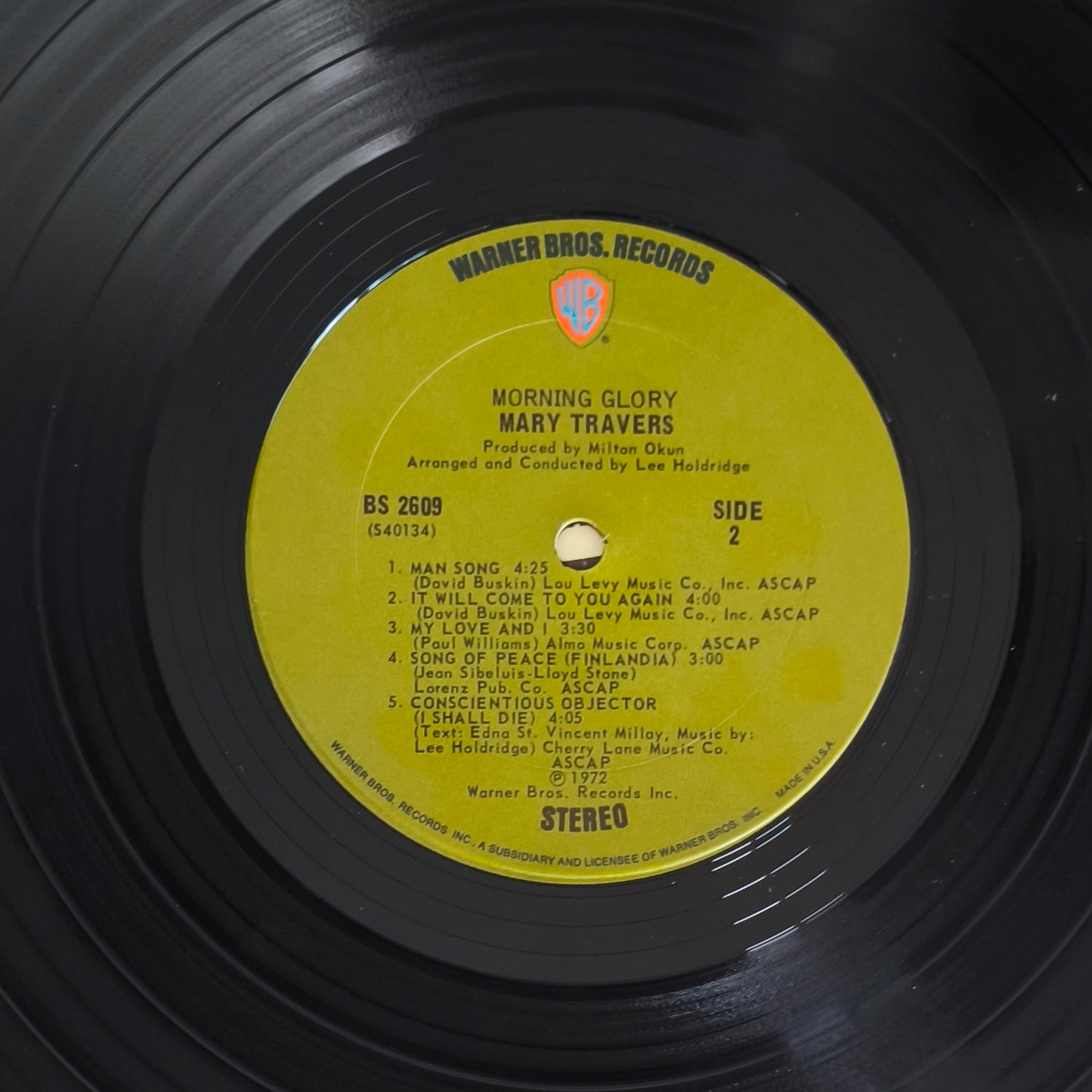 MARY TRAVERS - Morning Glory