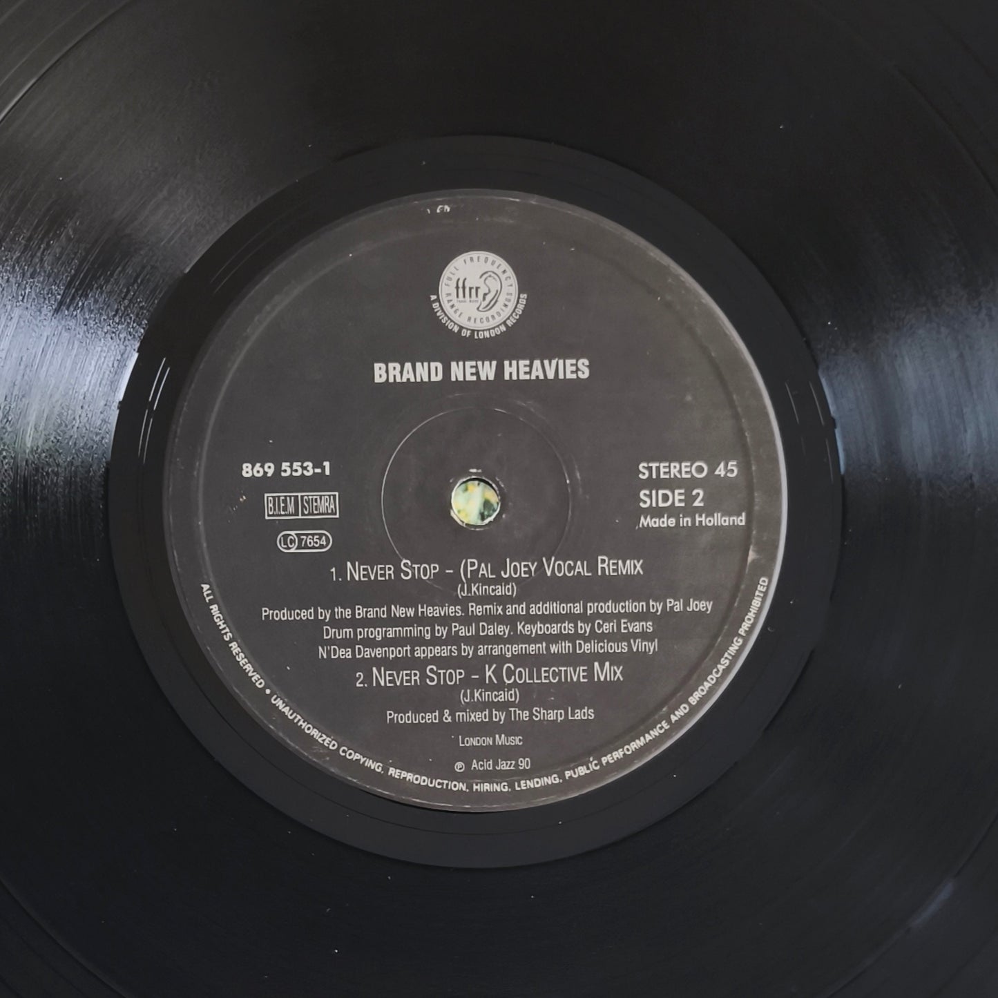 THE BRAND NEW HEAVIES - Never Stop